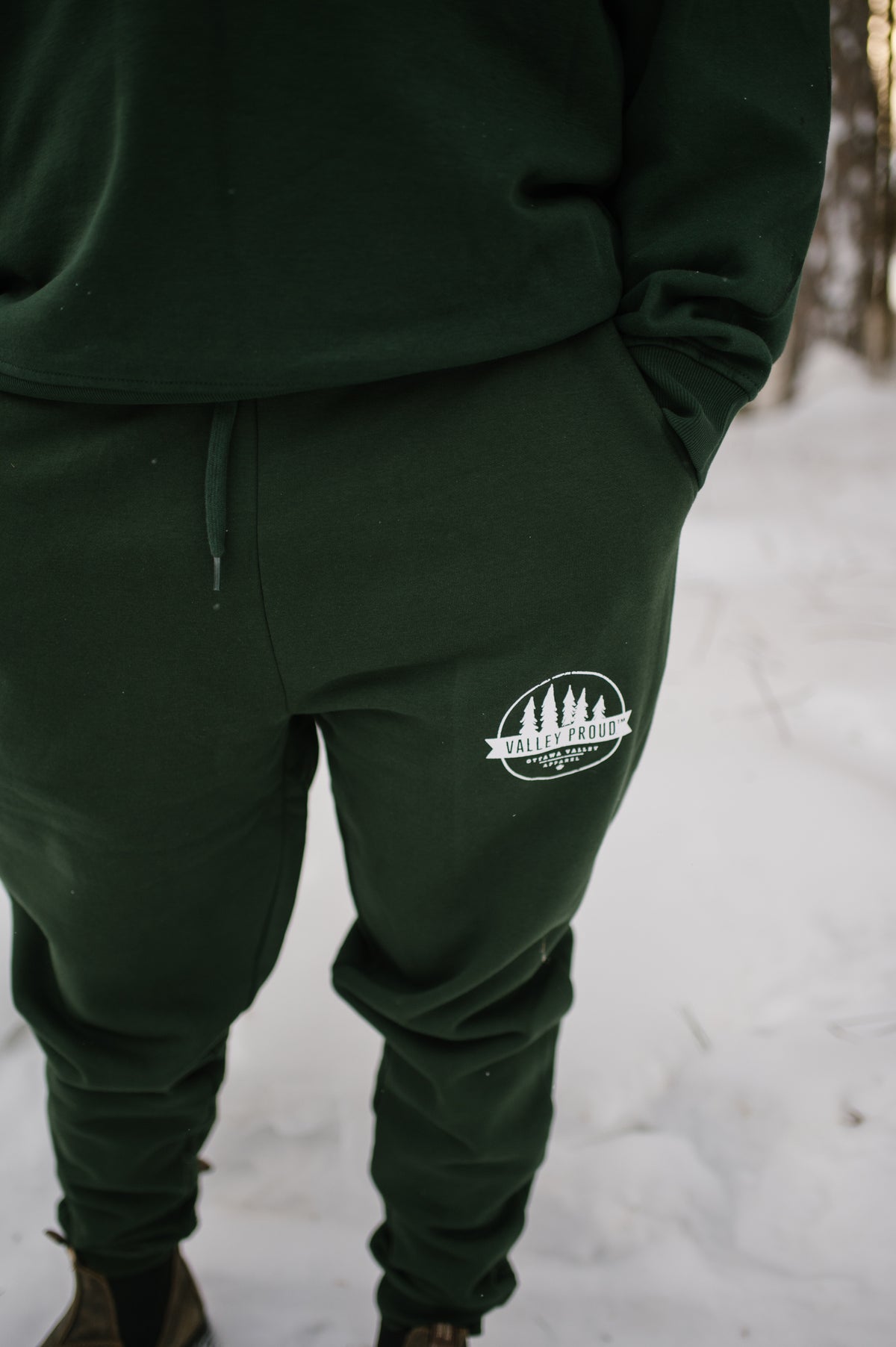 Valley Proud Sweatpants - Forest Green