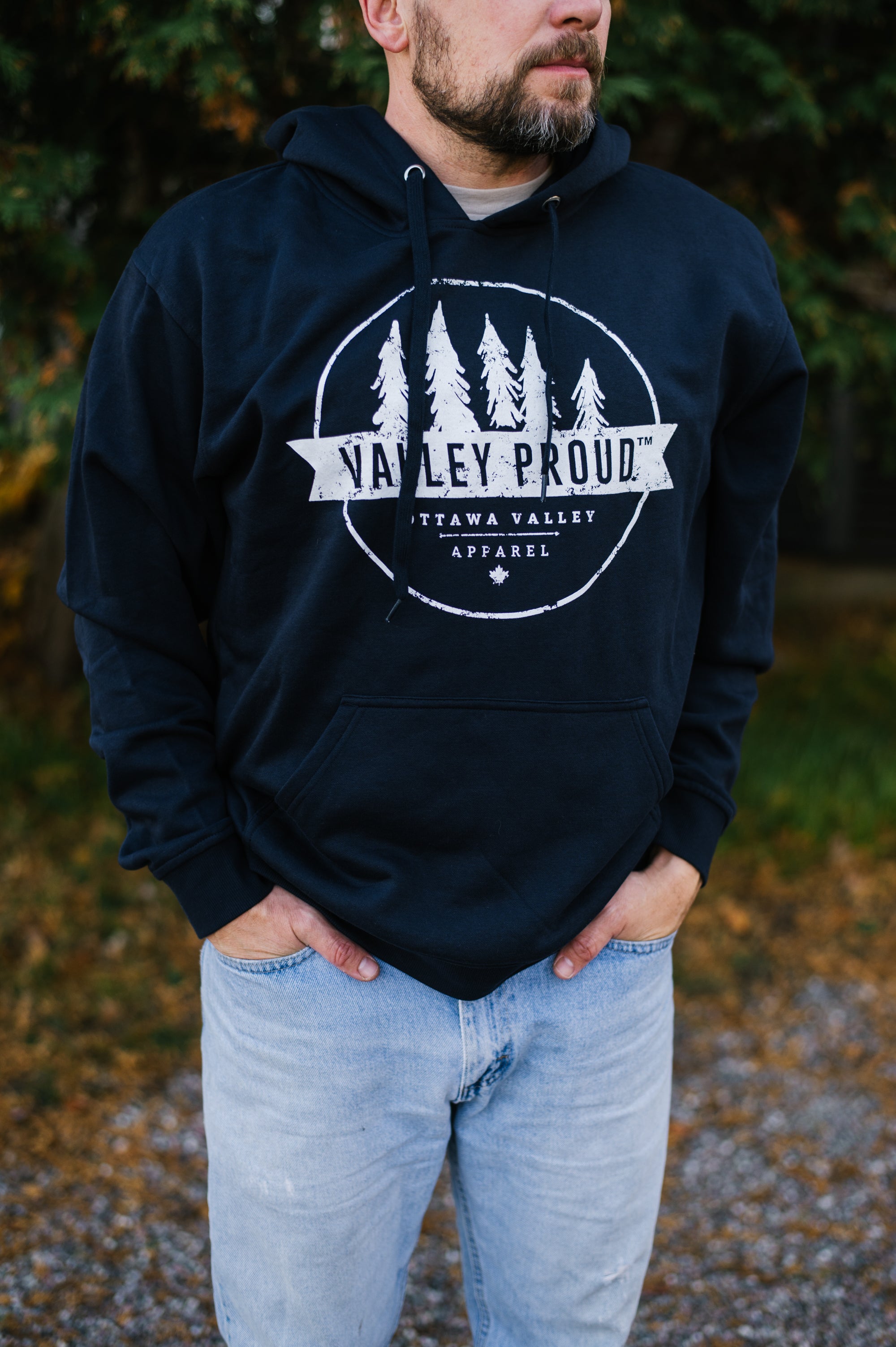 Valley Proud Hoodie - Navy