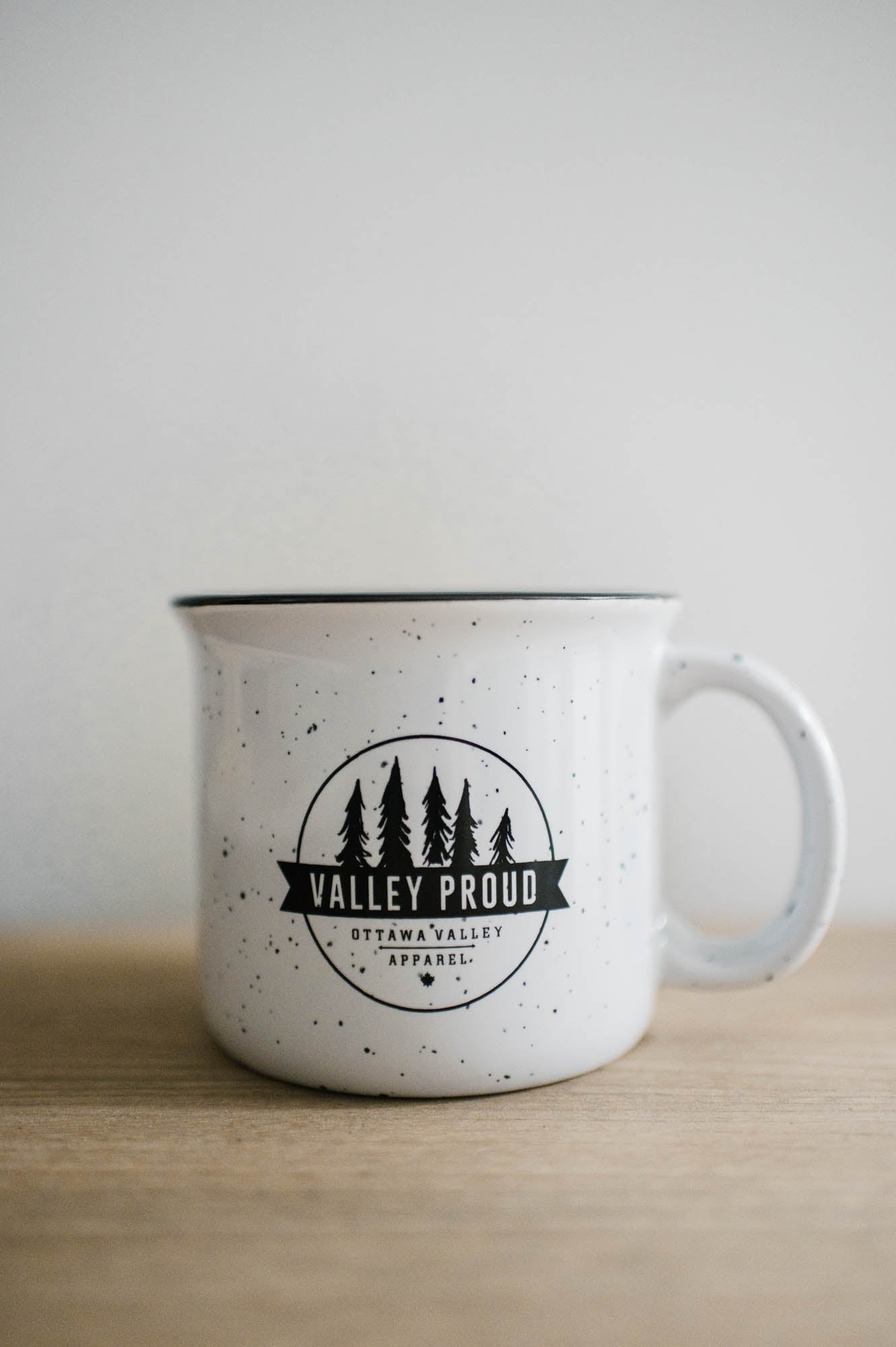 Valley Proud Ceramic Mug - White