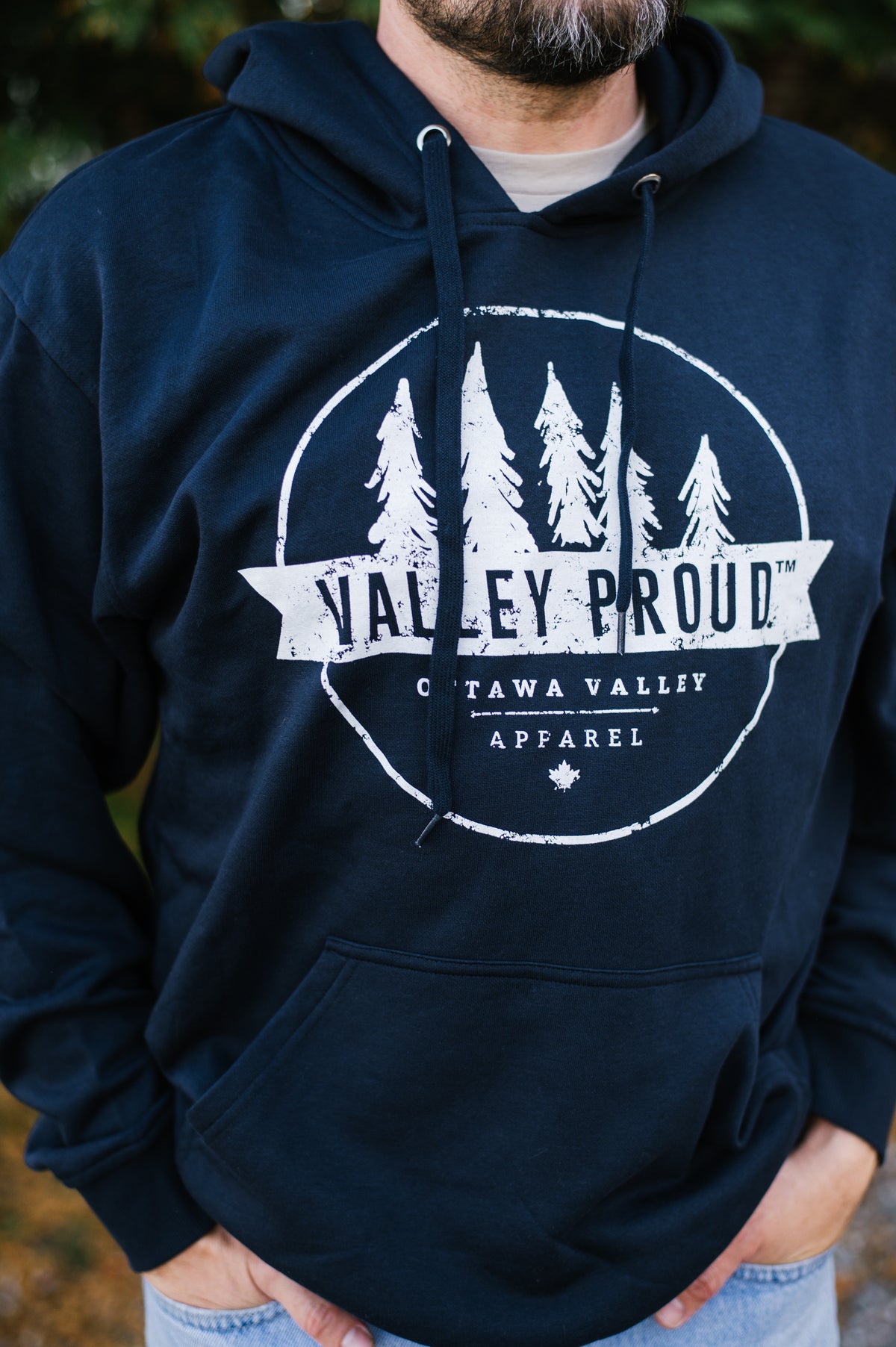 Valley Proud Hoodie - Navy