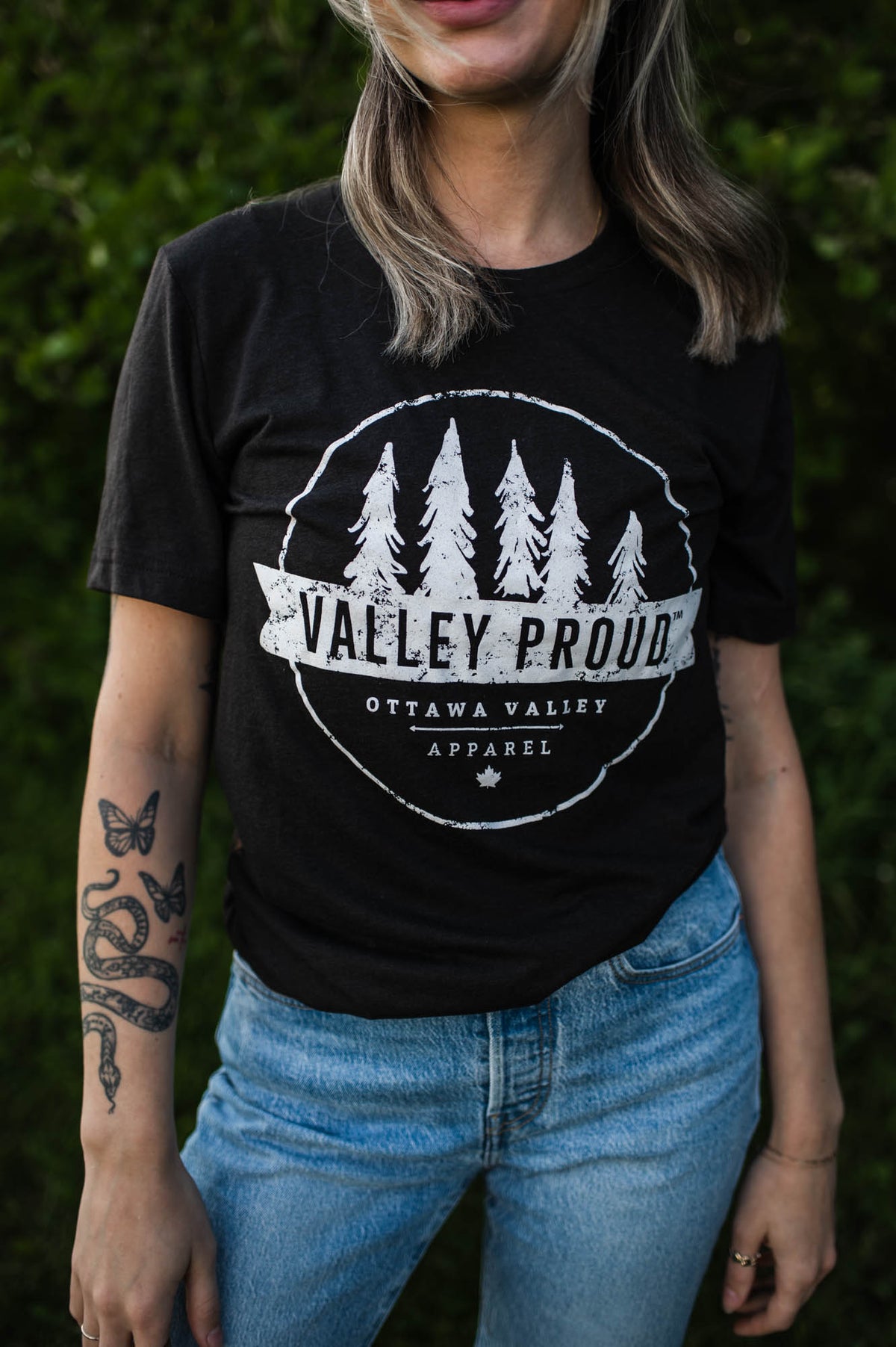 Valley Proud Tee - Espresso