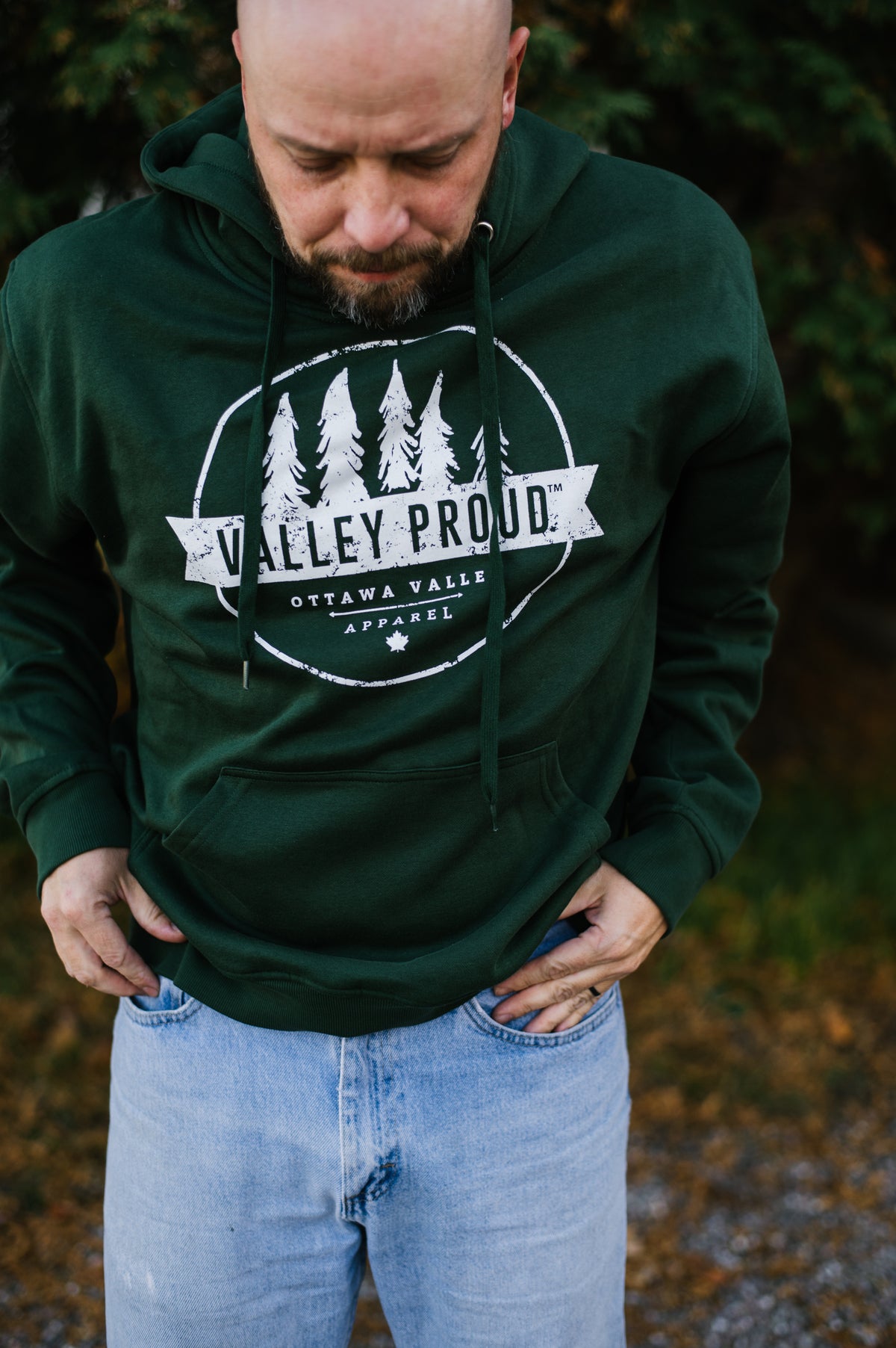 Valley Proud Hoodie - Forest Green