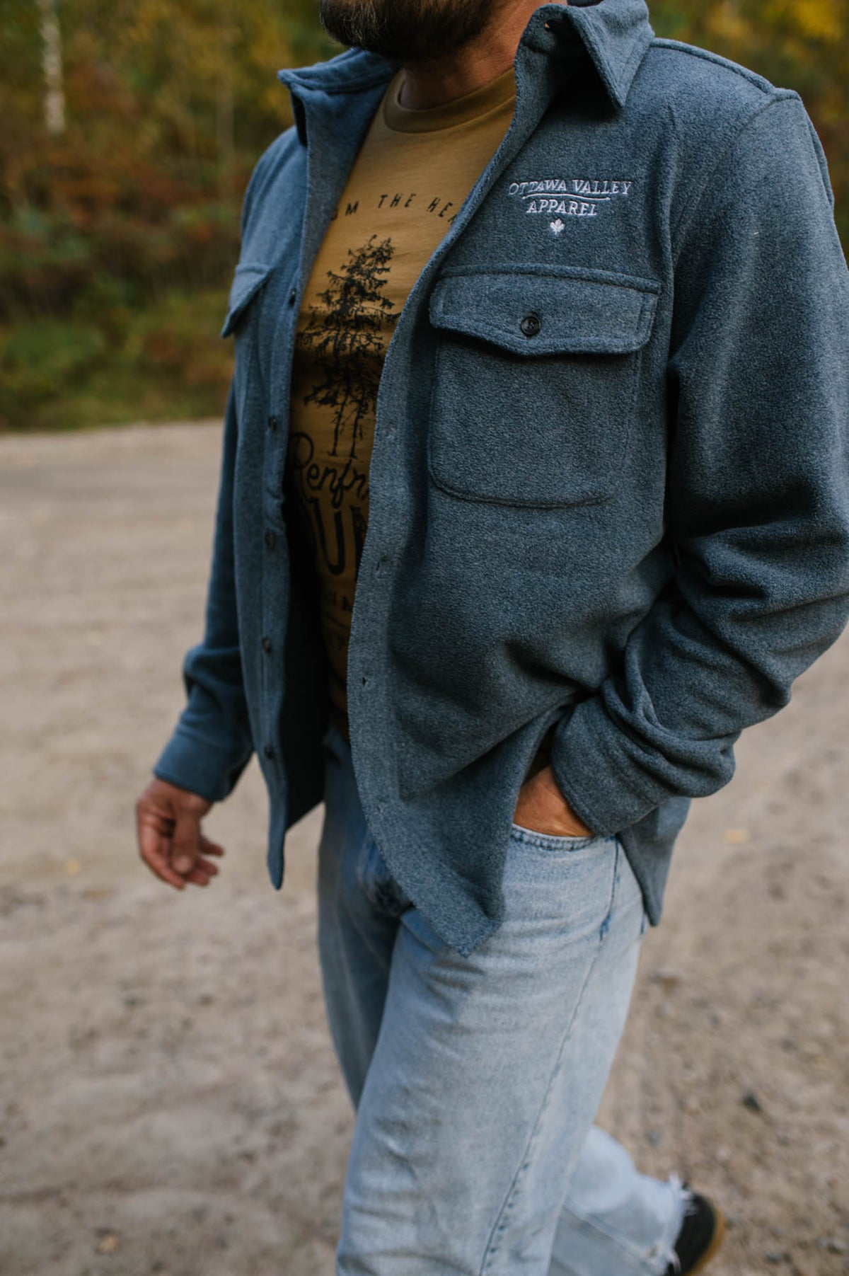 Renfrew County Tee - Camel