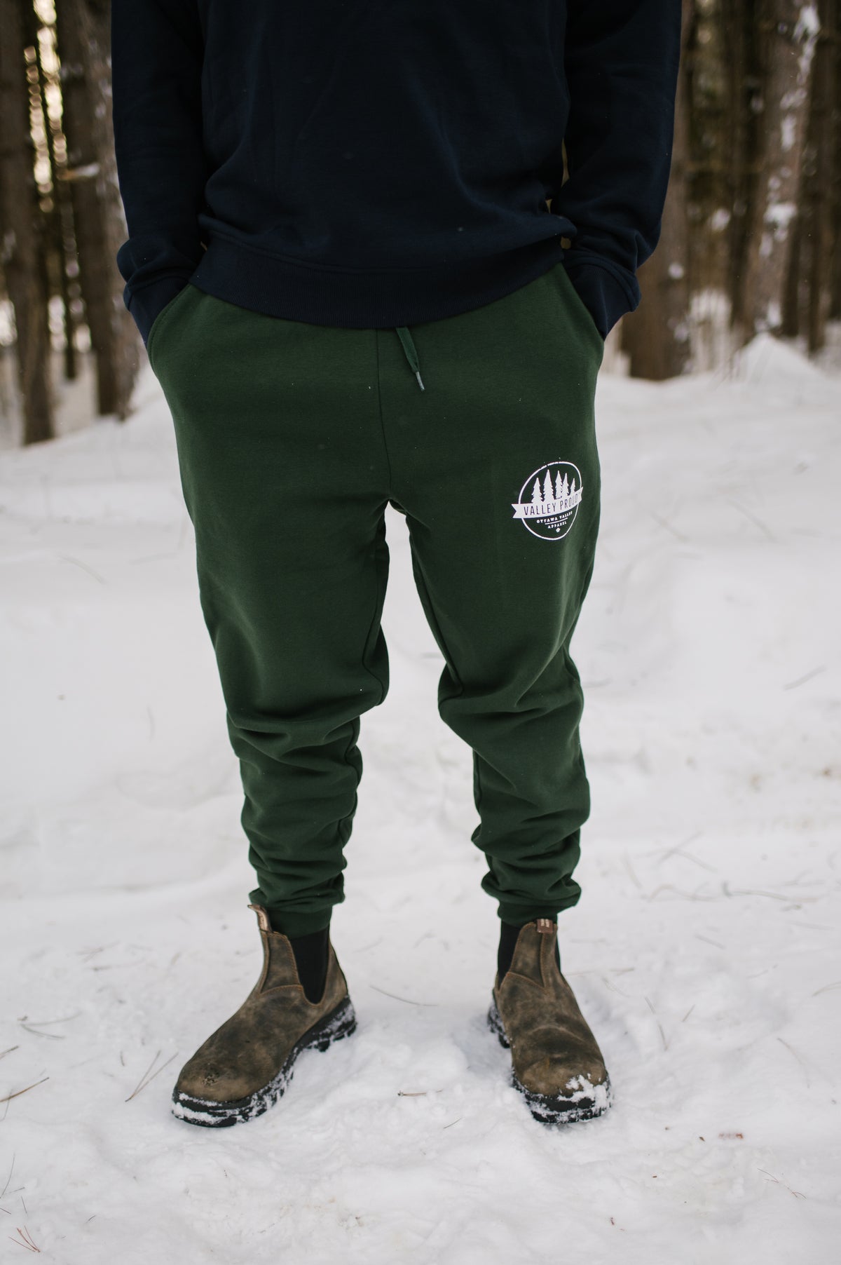 Valley Proud Sweatpants - Forest Green