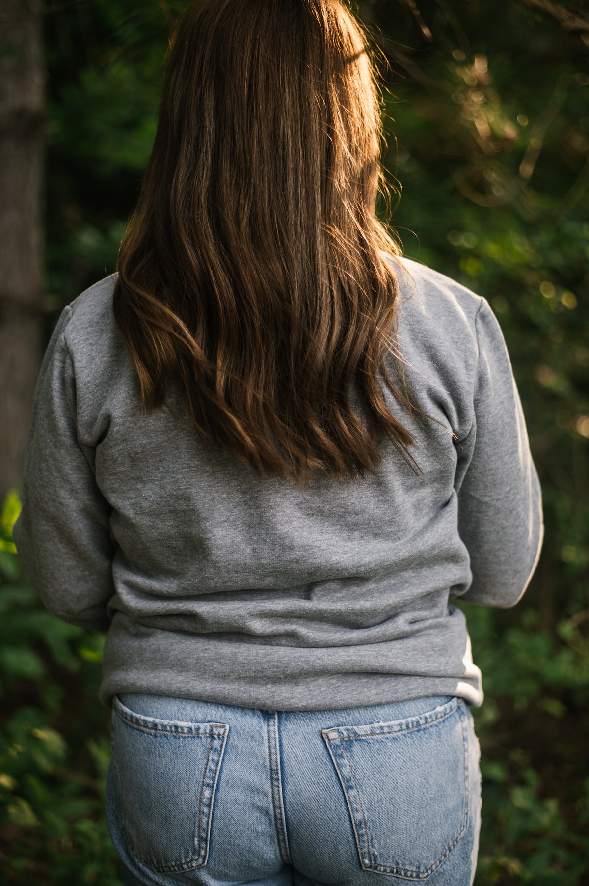 You Can Find Me In Canada Crewneck - Grey