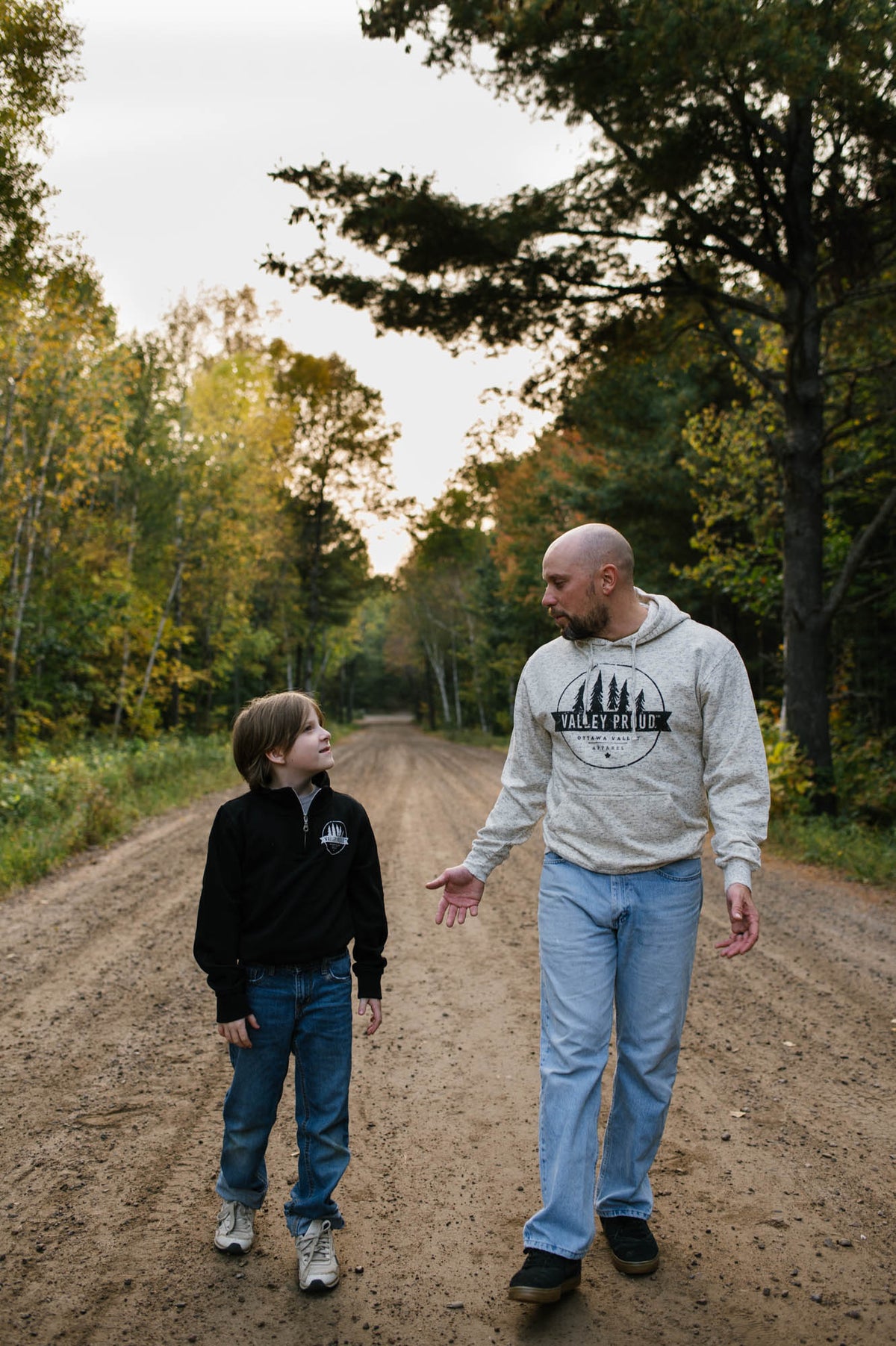 Youth Valley Proud 1/4 Zip - Black