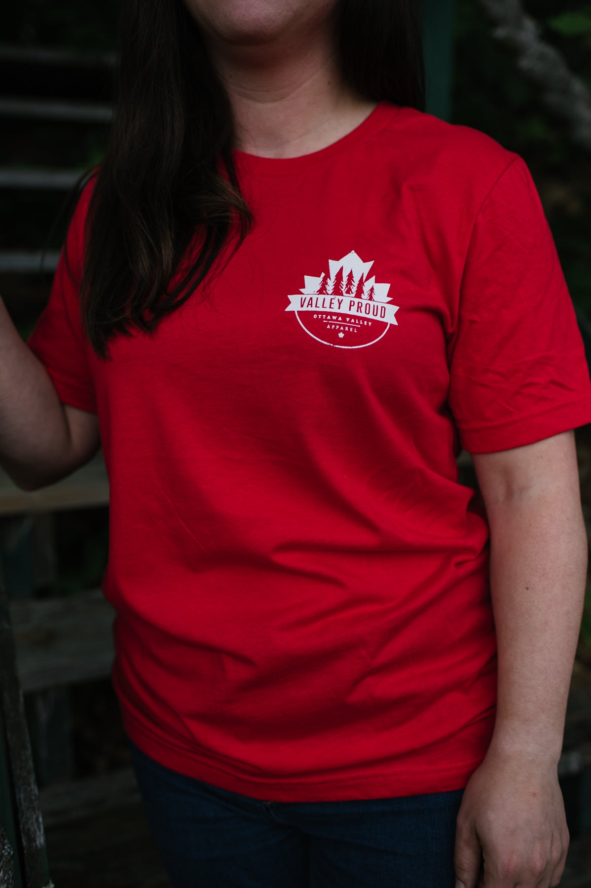 Canadian Valley Proud Tee - Red