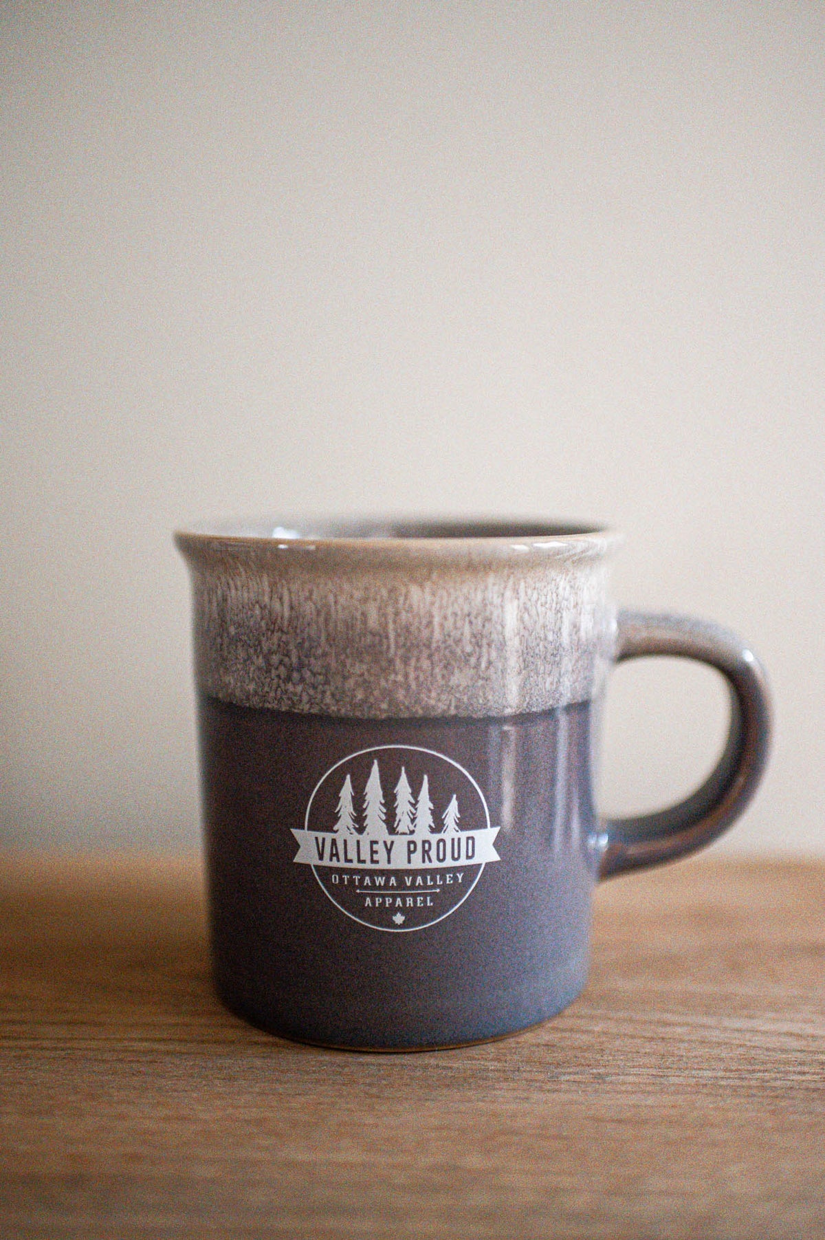 Valley Proud Cottage Mug - Grey