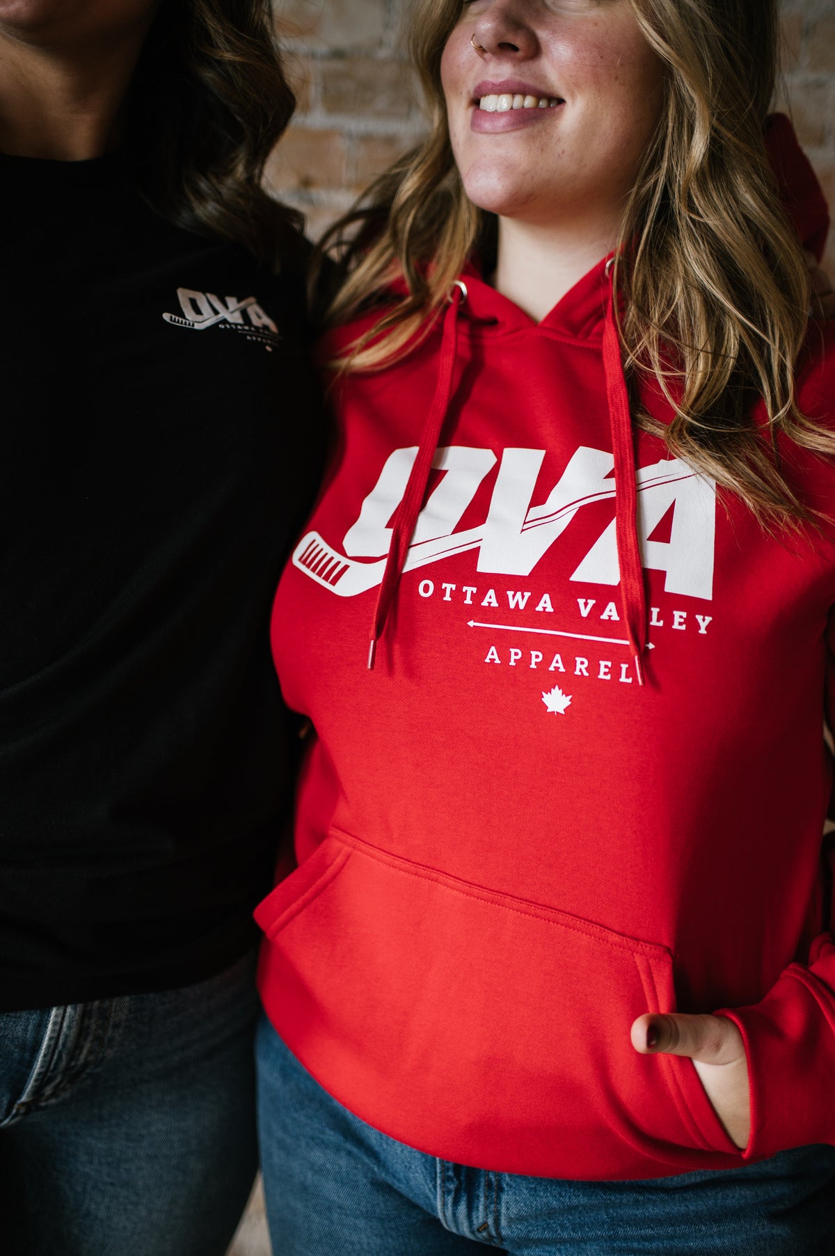 OVA Hockey Hoodie - Red