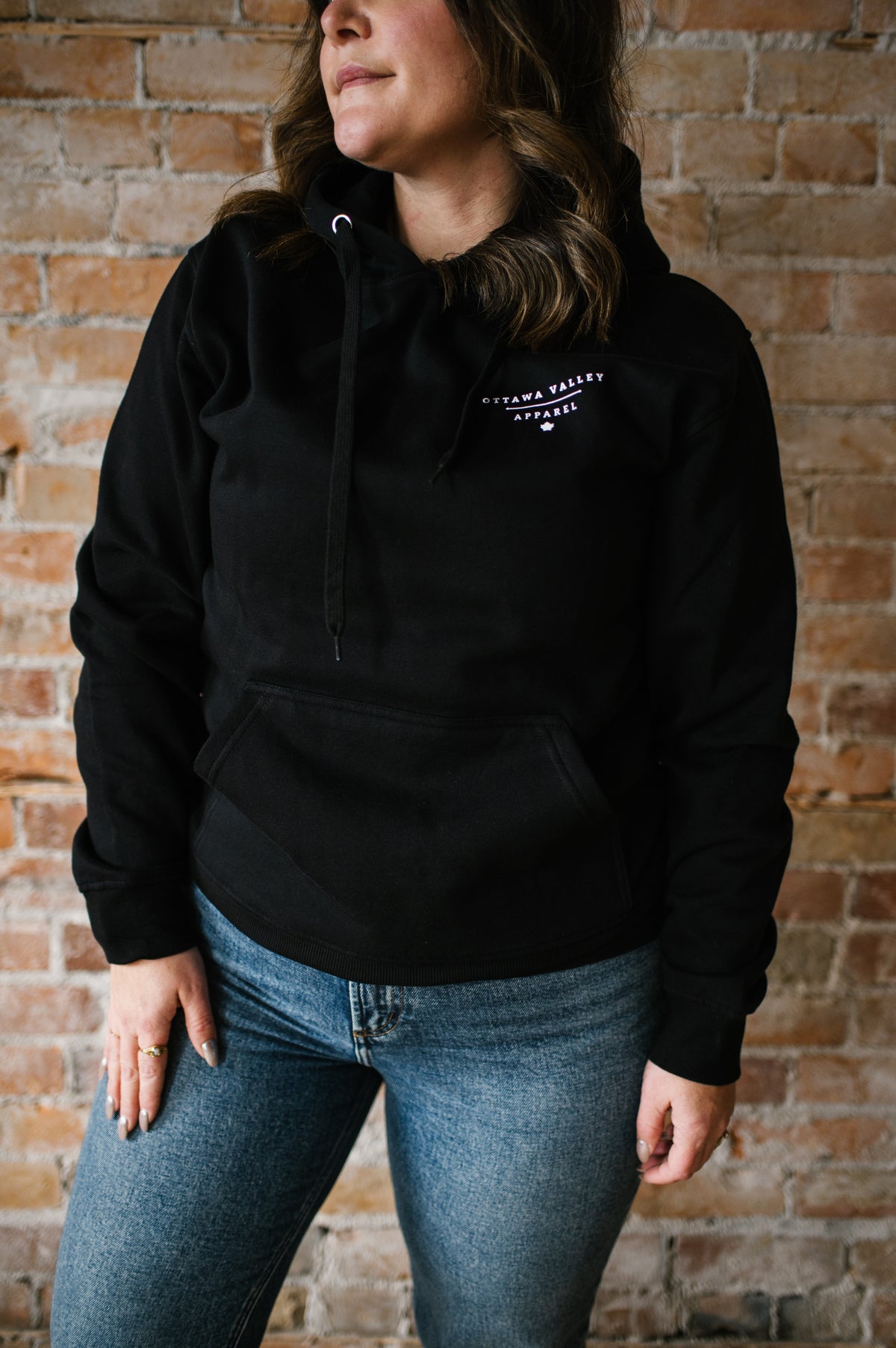 You Can Find Me At The Rink Hoodie - Black