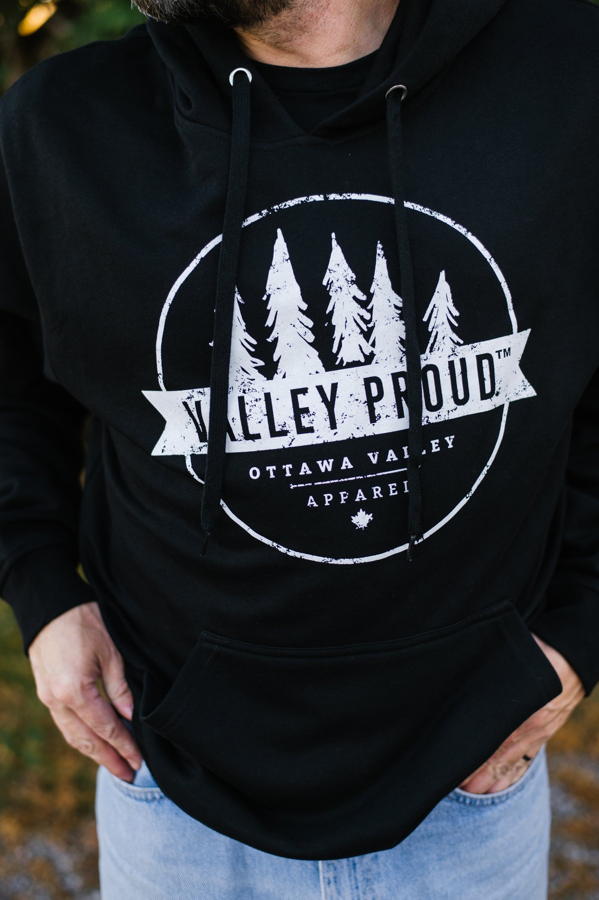 Valley Proud Hoodie - Black