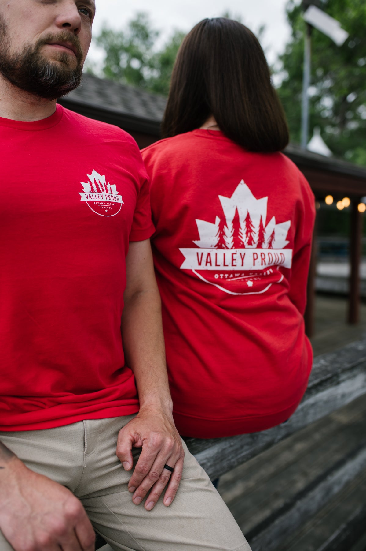 Canadian Valley Proud Tee - Red