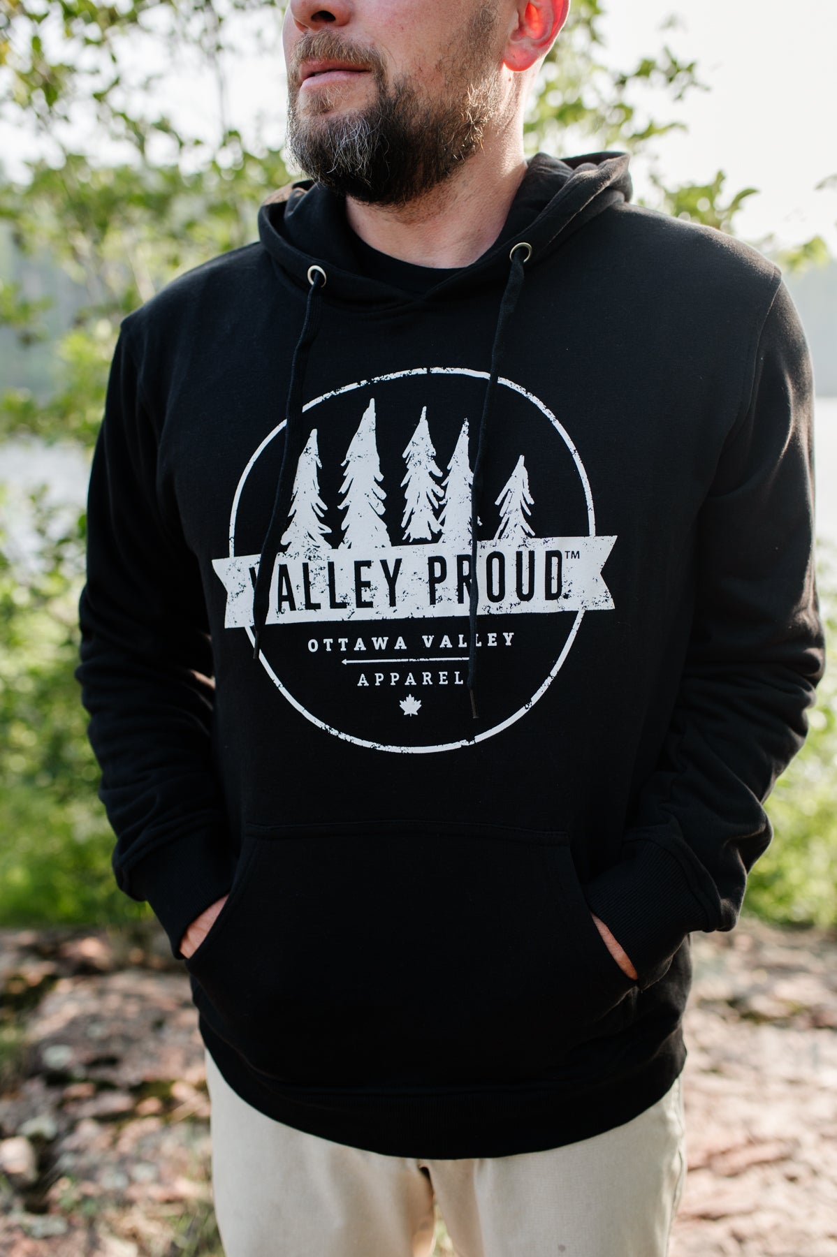 Valley Proud Hoodie - Black