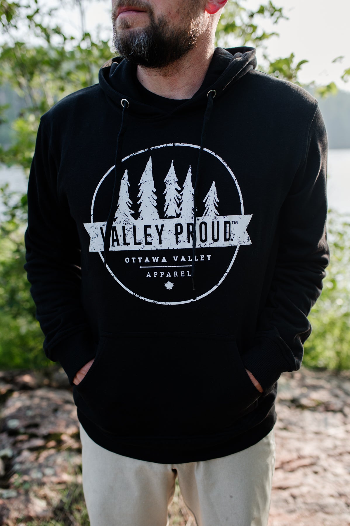 Valley Proud Hoodie - Black