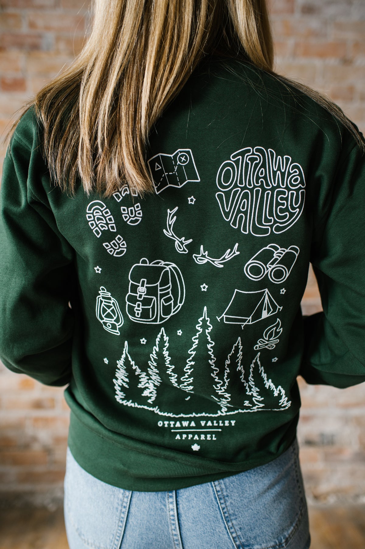 Ottawa Valley Hiking Crew - Forest &amp; White