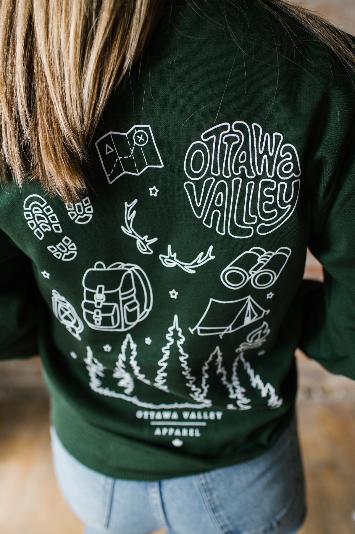 Ottawa Valley Hiking Crew - Forest &amp; White