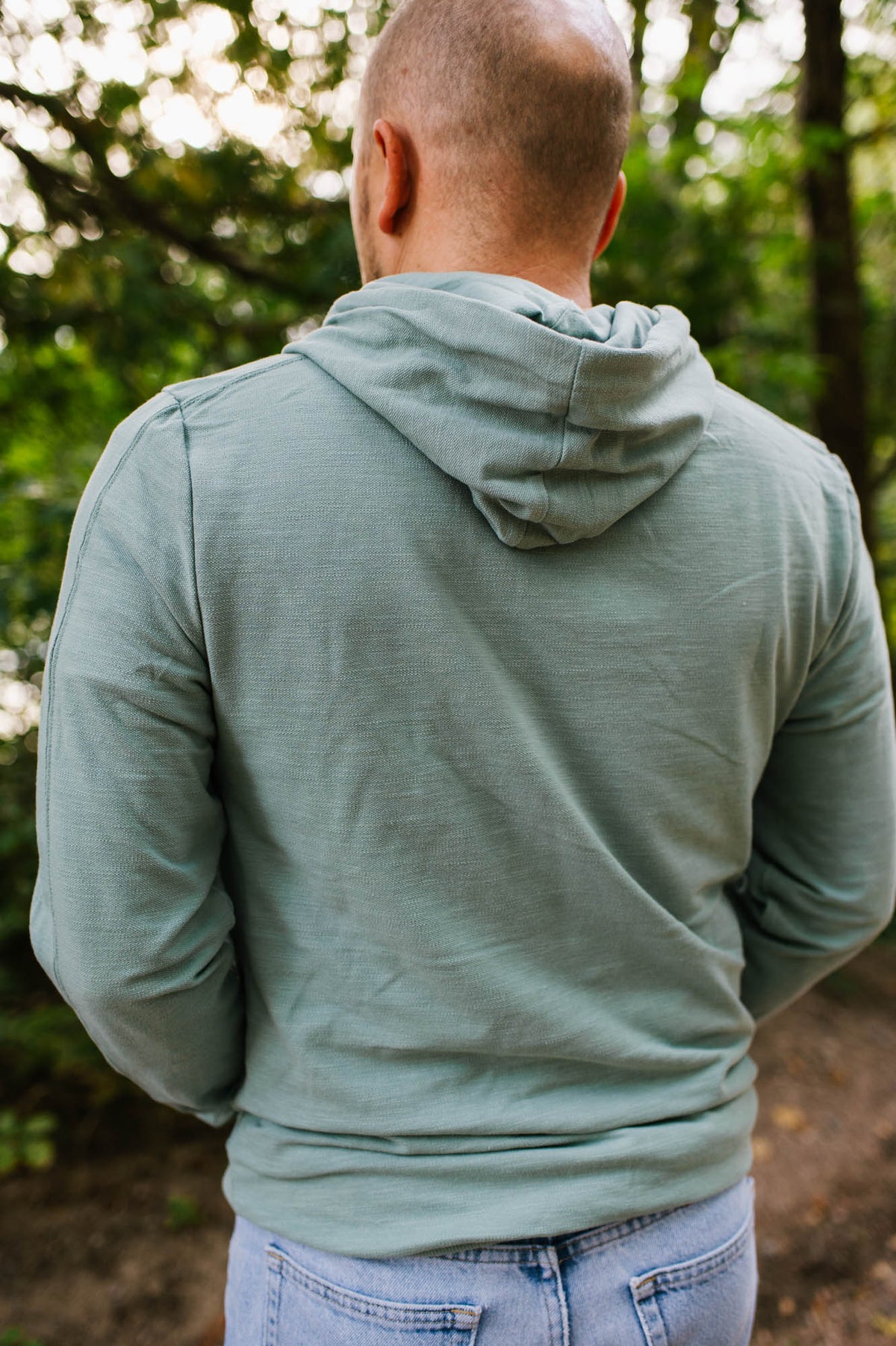 Valley Proud Light Weight Hoodie - Alpine Green