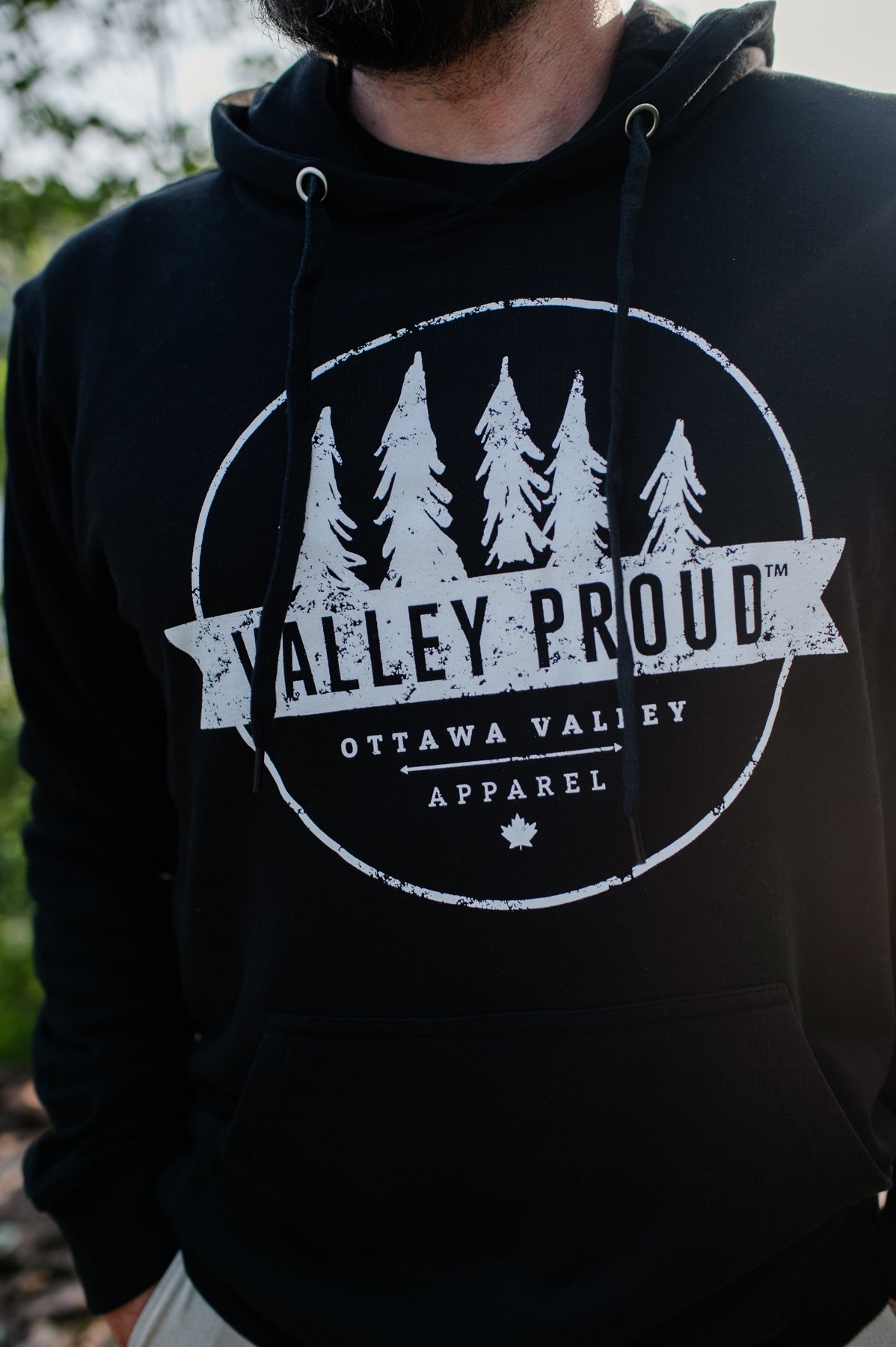 Valley Proud Hoodie - Black