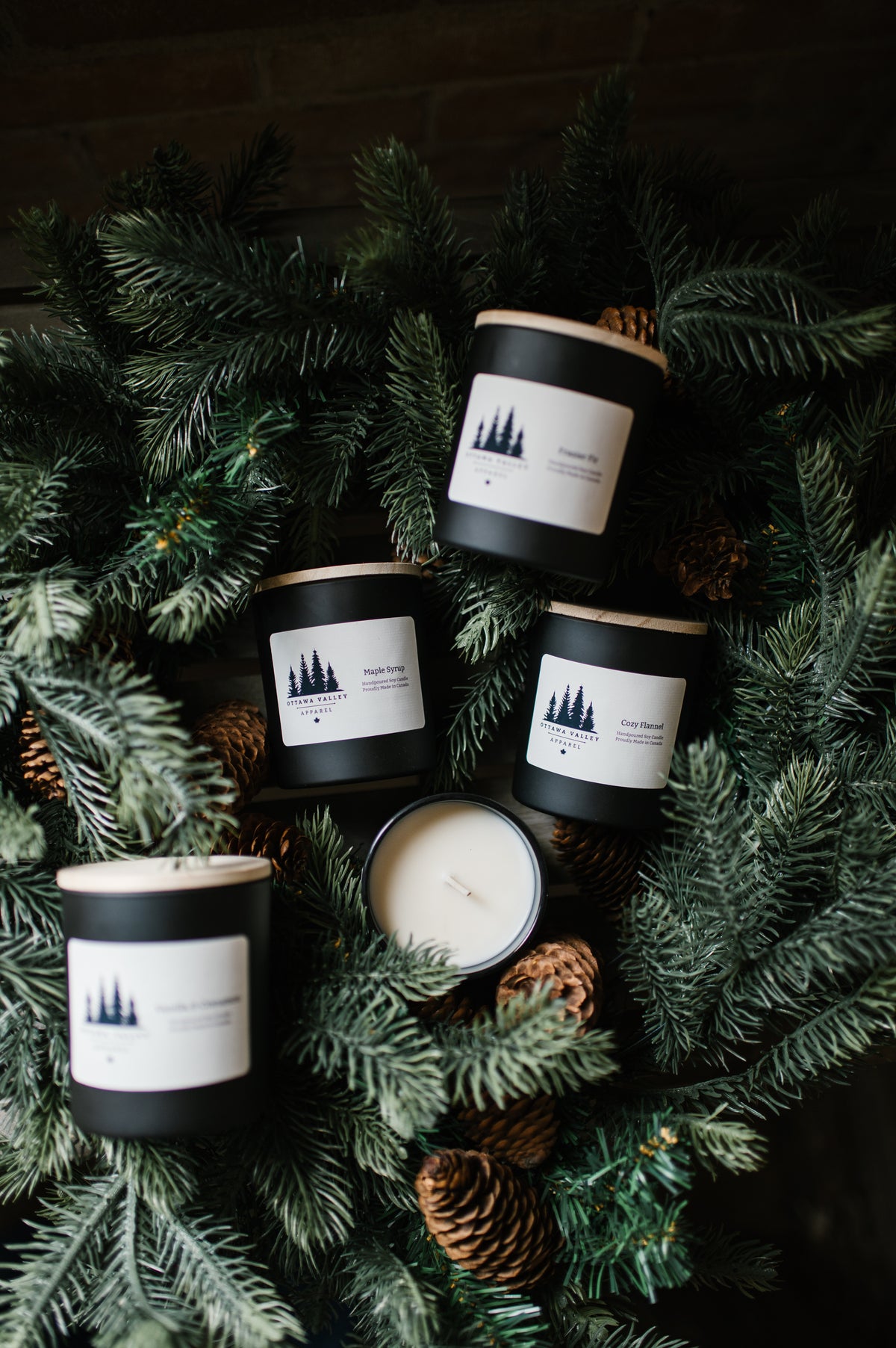 Soy Candle - Cozy Flannel