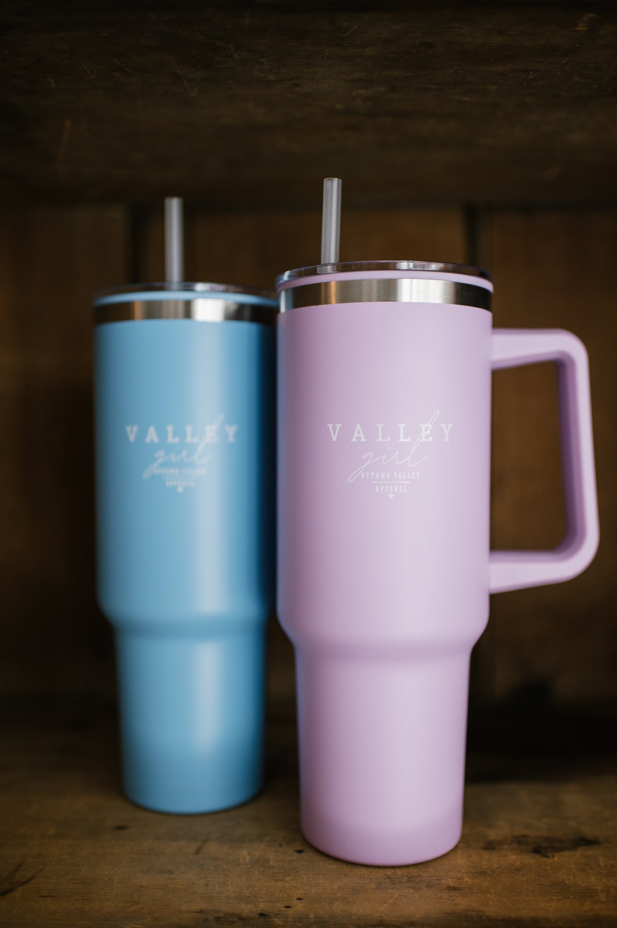 Valley Girl Tumbler - Blue