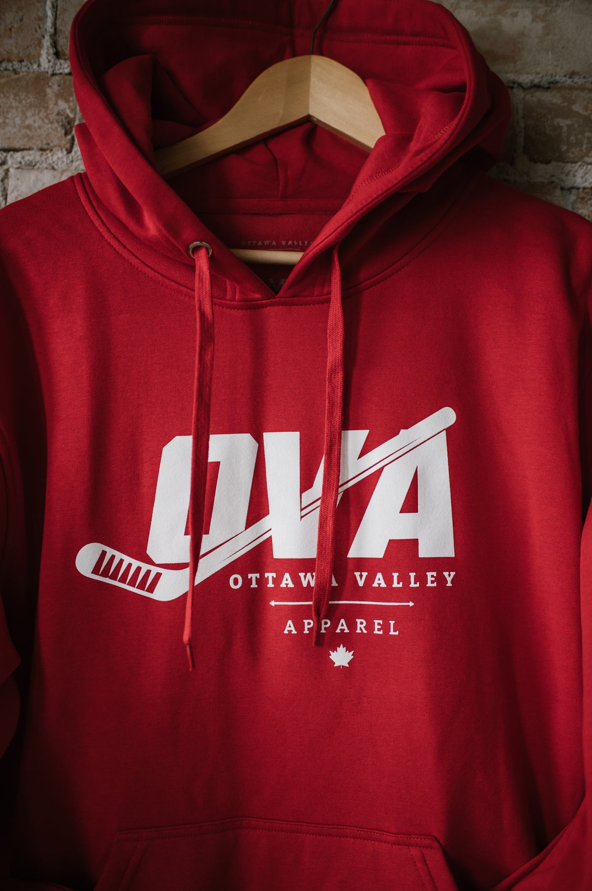 OVA Hockey Hoodie - Red