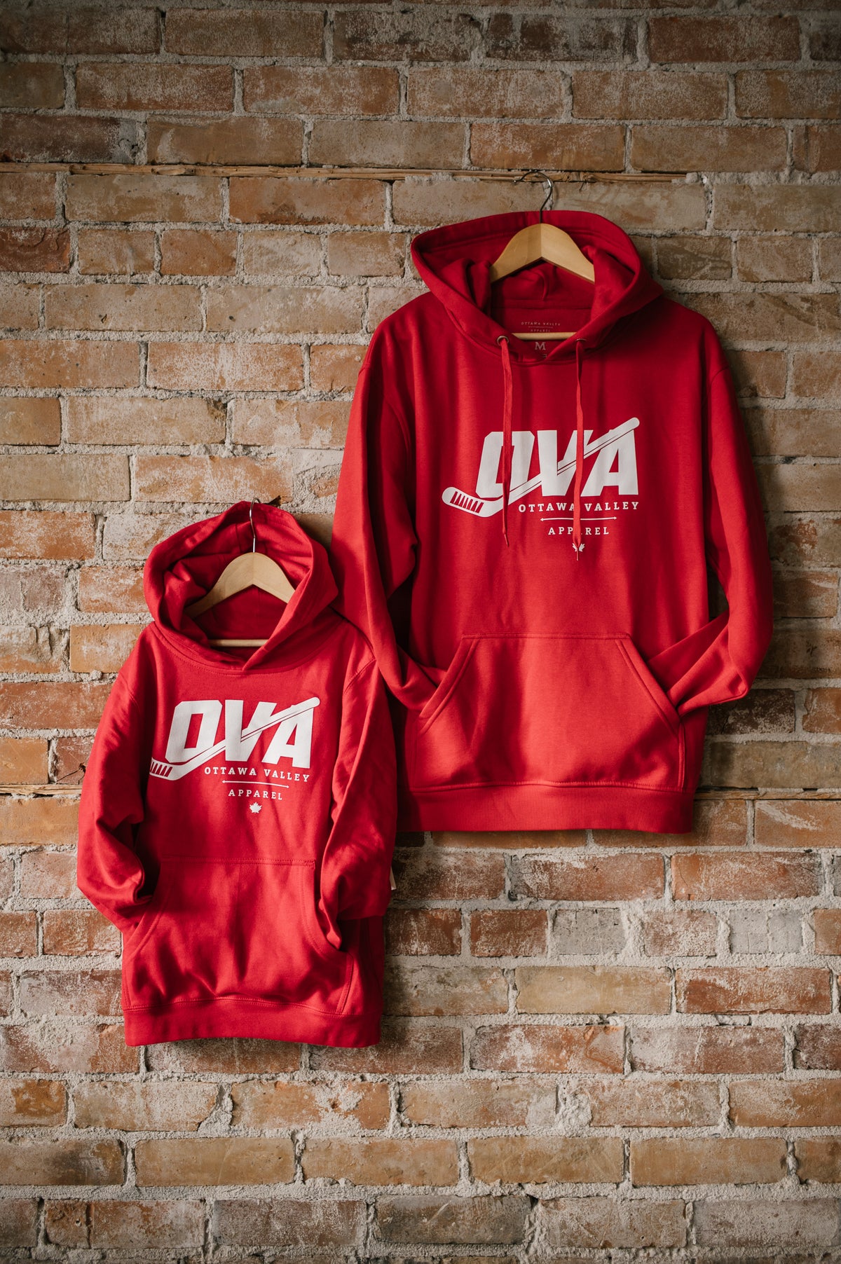 OVA Hockey Hoodie - Red