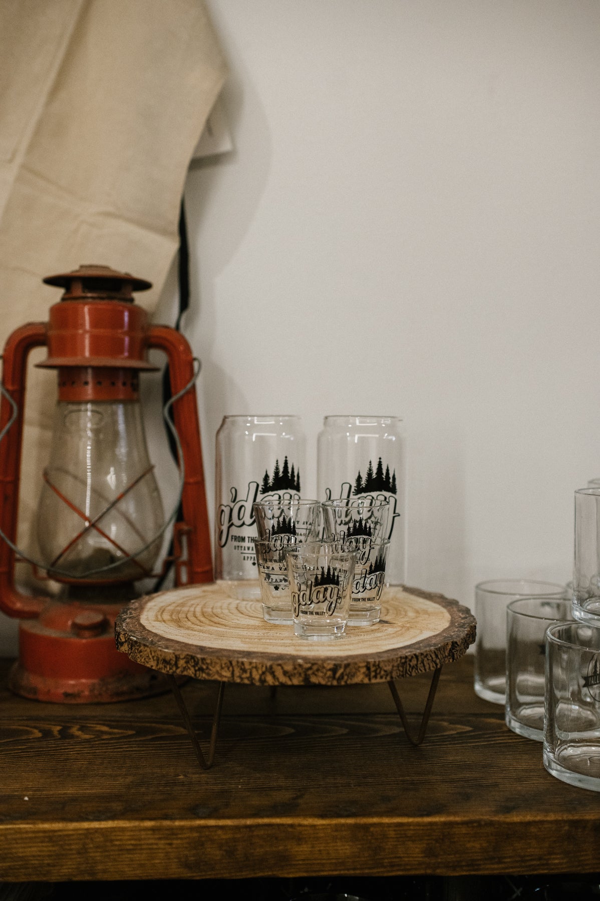 G&#39;Day Beer Can Glass