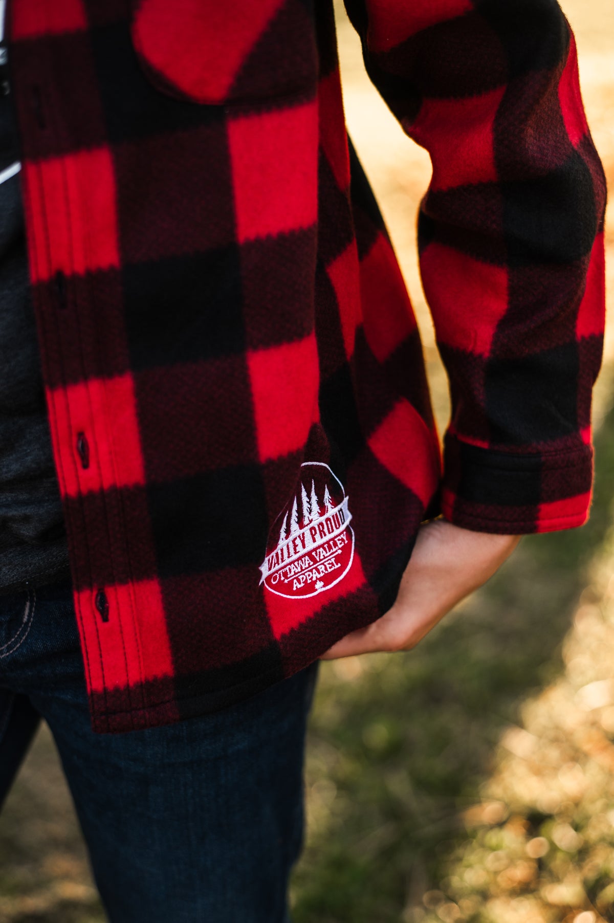 Children&#39;s Valley Proud Lumber Jacket - Black &amp; Red