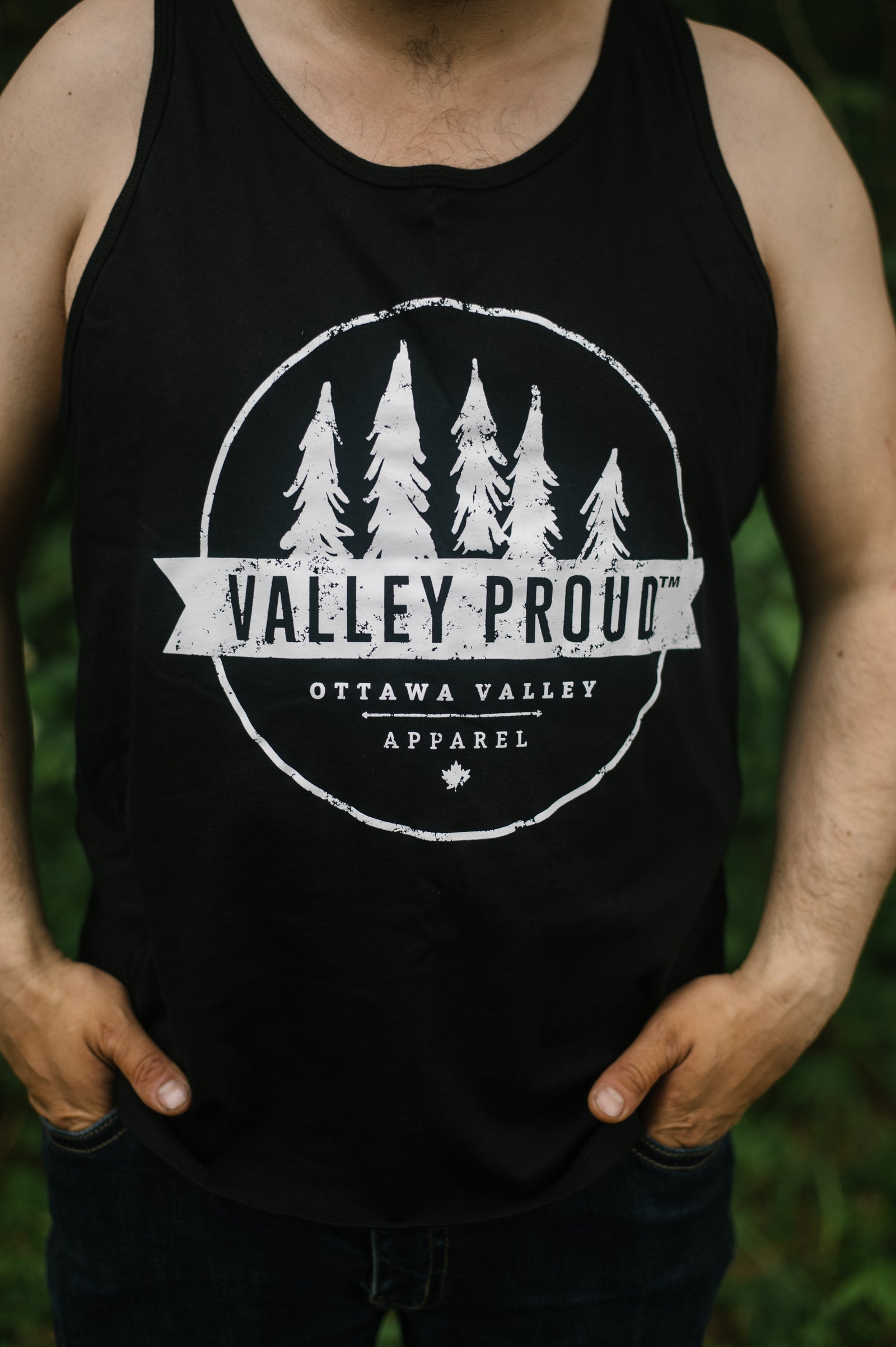 Valley Proud Unisex Tank - Black - FINAL SALE