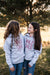 Youth Wild Child Hoodie - Grey/Pink