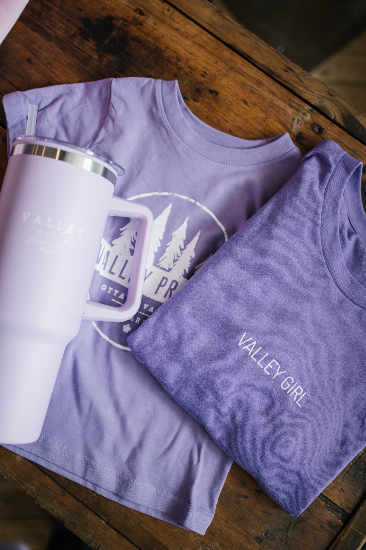 Valley Girl Tumbler - Purple