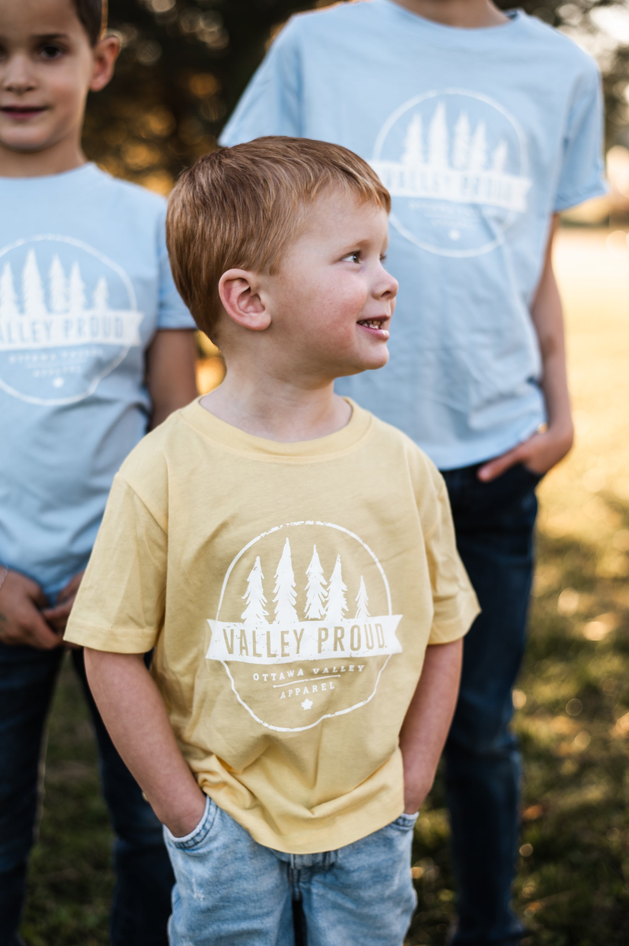 Children's Valley Proud Tee - Yellow