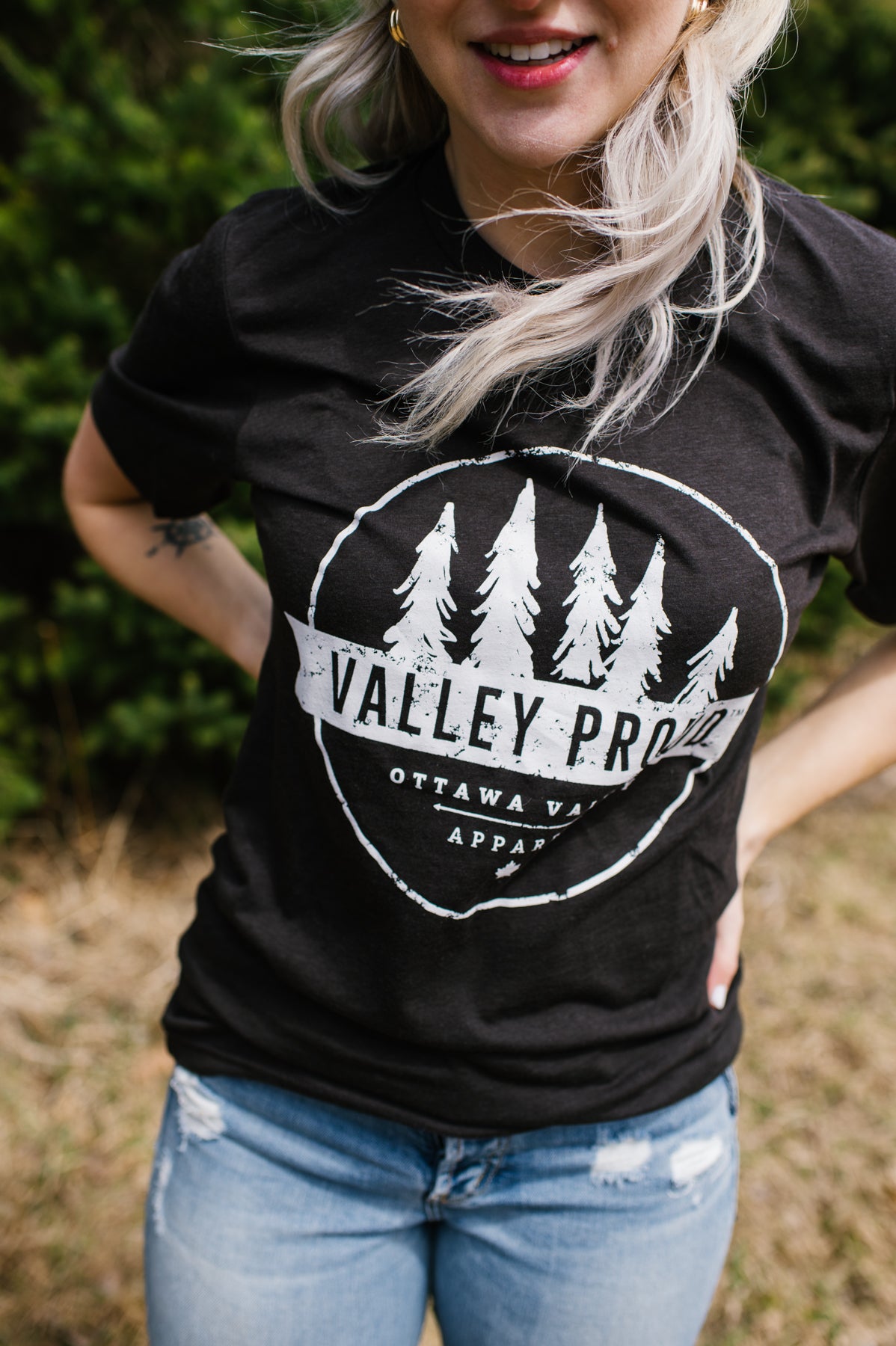 Valley Proud Tee - Espresso