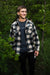 Valley Proud Fleece Lumberjacket - Tan & Black