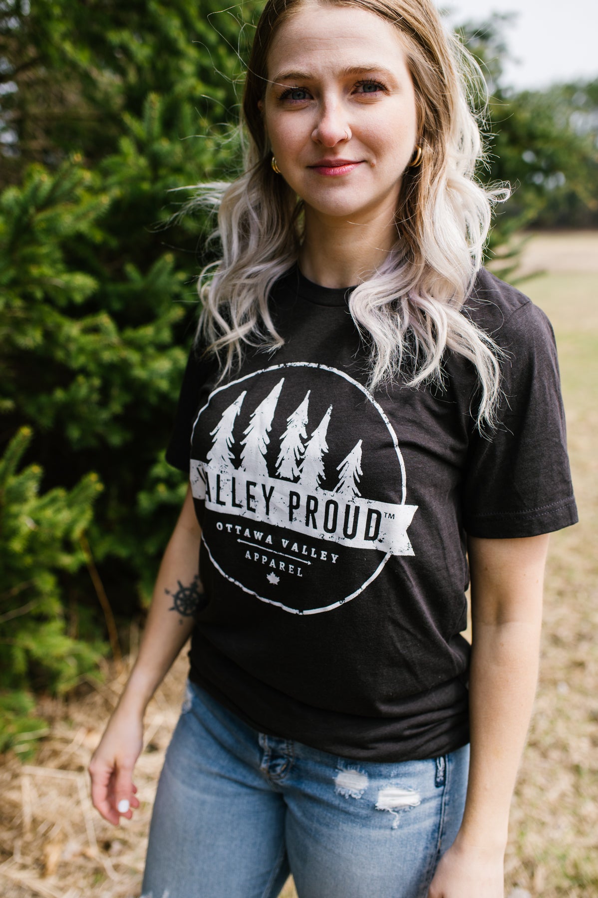 Valley Proud Tee - Espresso