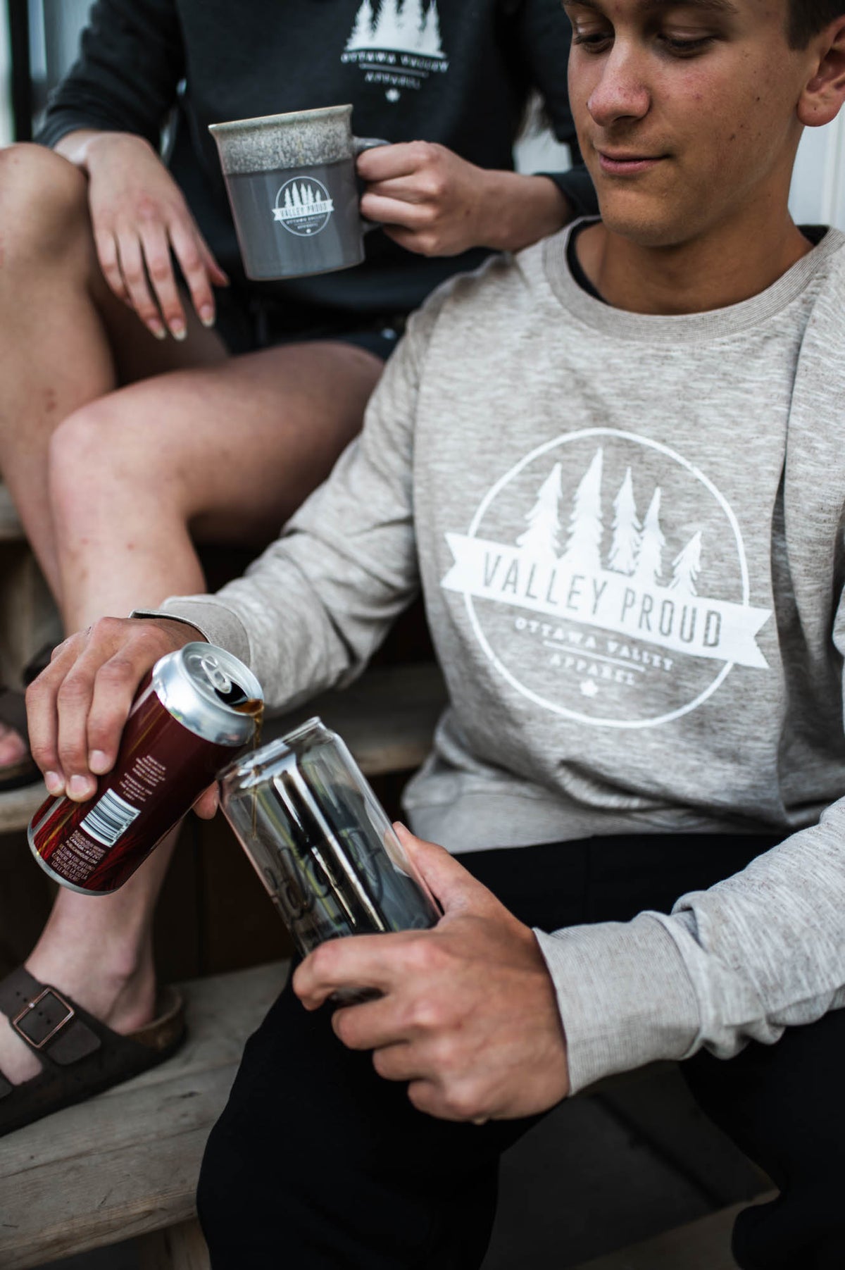 G&#39;Day Beer Can Glass