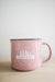 Valley Proud Ceramic Mug - Pink