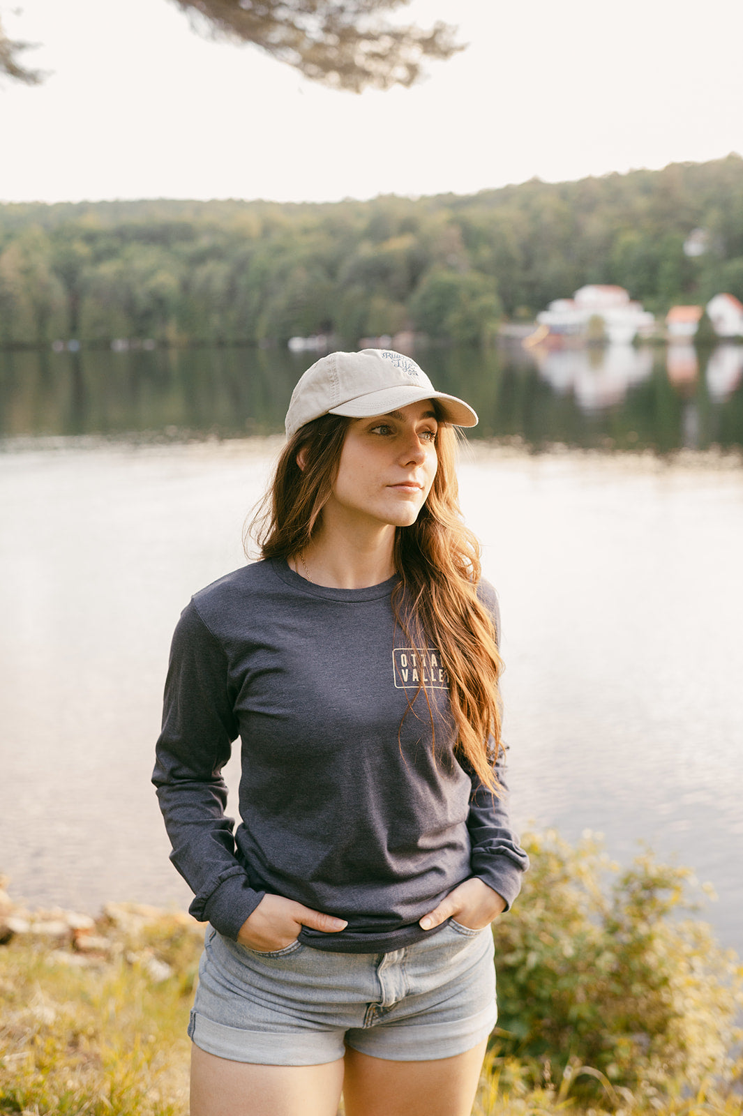 OVA Tree Long Sleeve - Navy