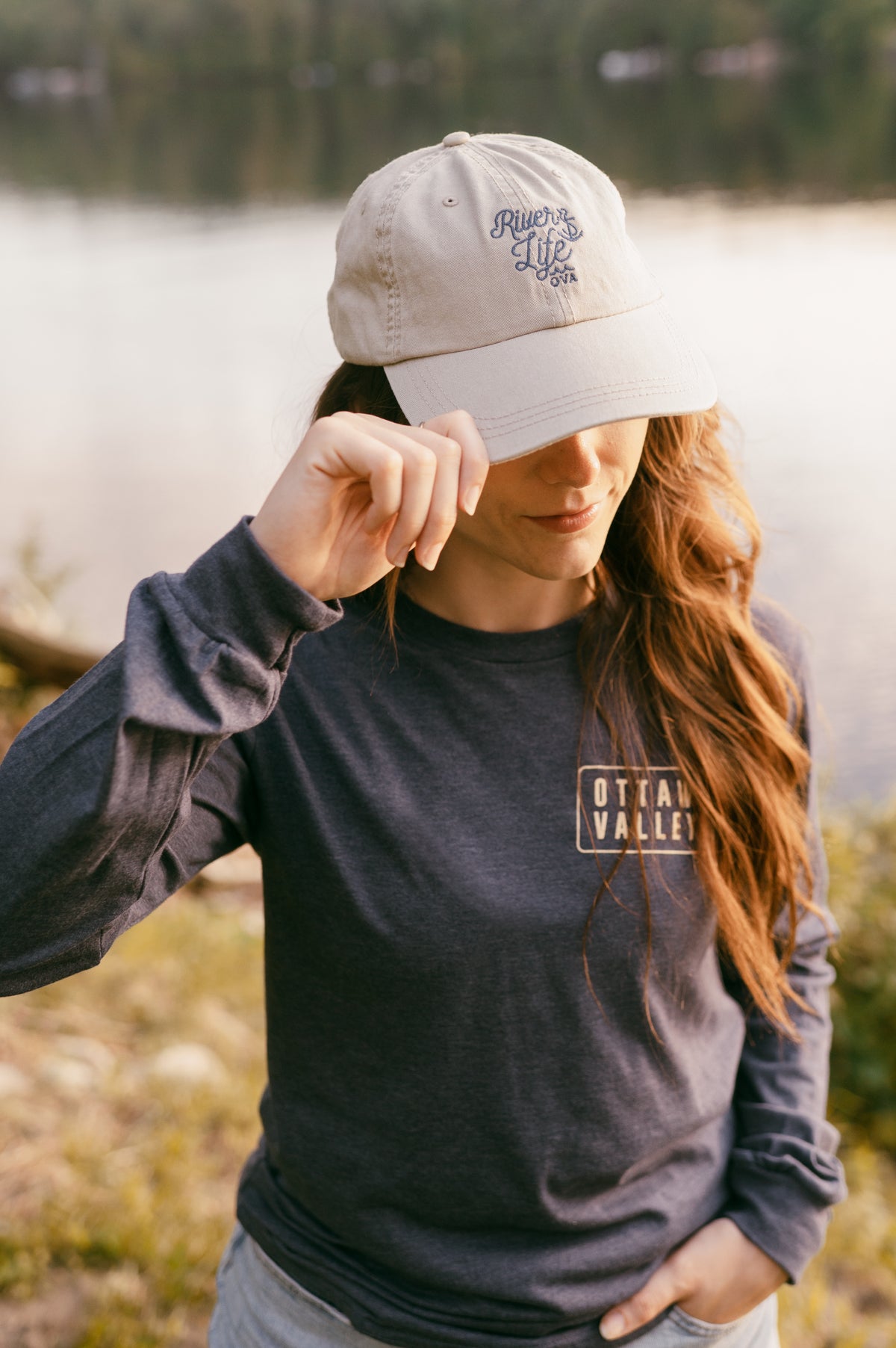 OVA Tree Long Sleeve - Navy