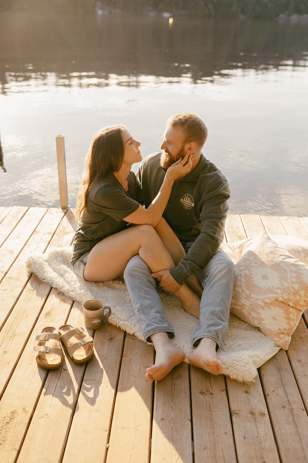 Happy Camper Simple Tee - Green