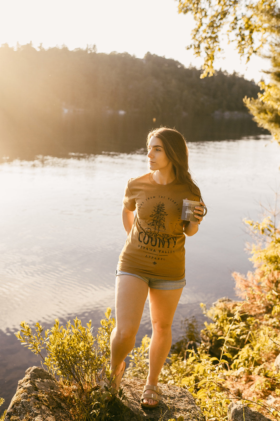 Renfrew County Tee - Camel