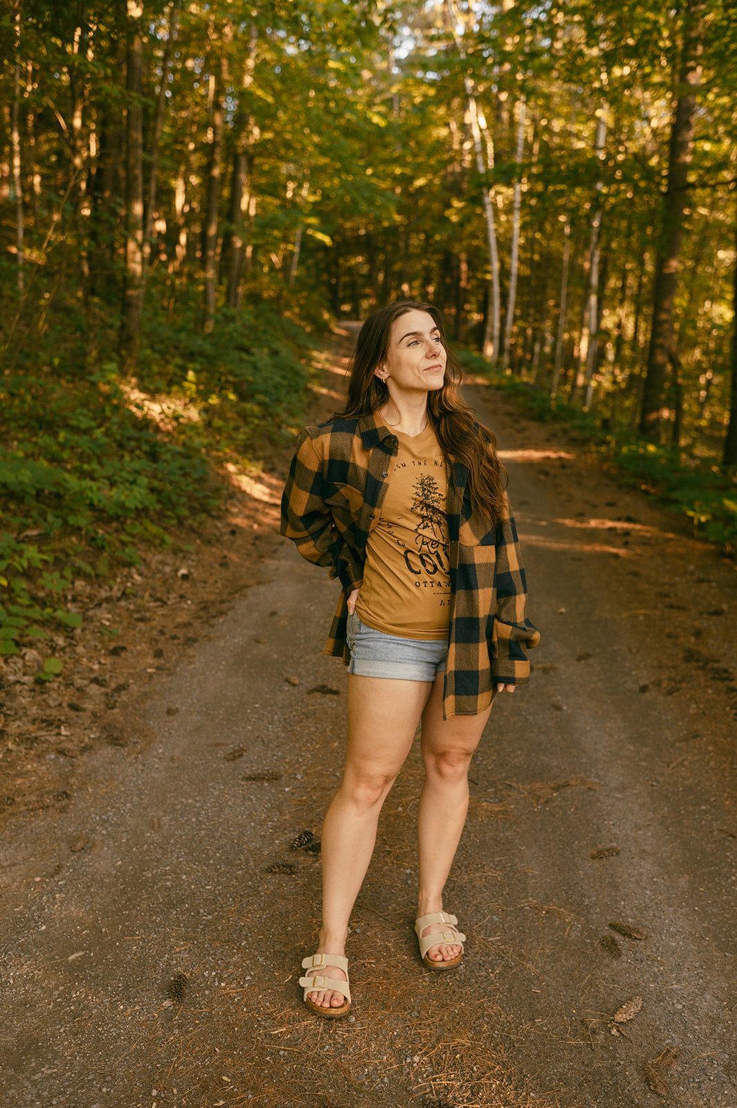 Renfrew County Tee - Camel