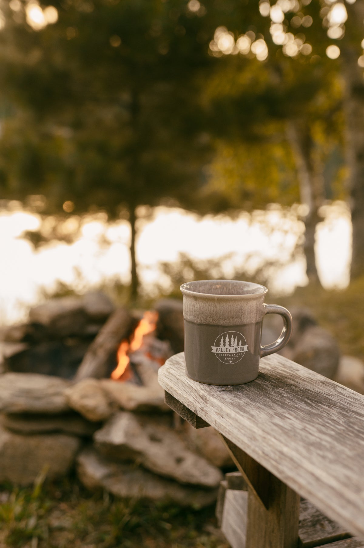 Valley Proud Cottage Mug - Grey