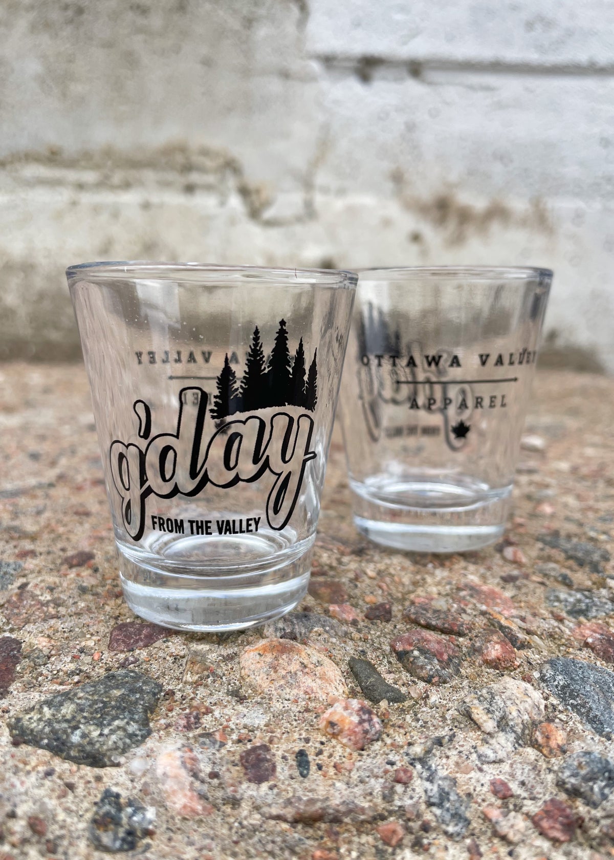 G&#39;Day Shot Glass