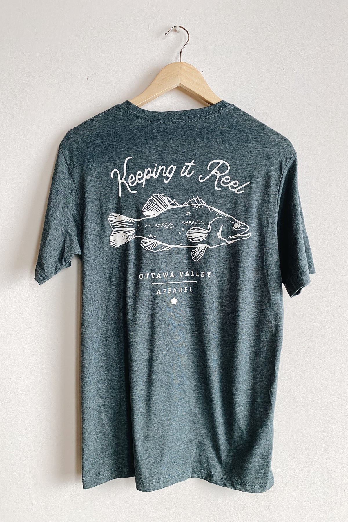 Keeping It Reel Tee - Heather Navy