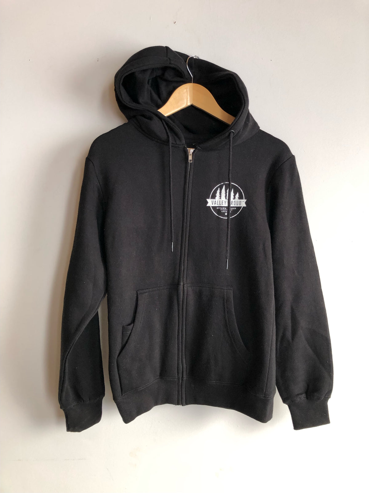 Valley Proud Full Zip - Black