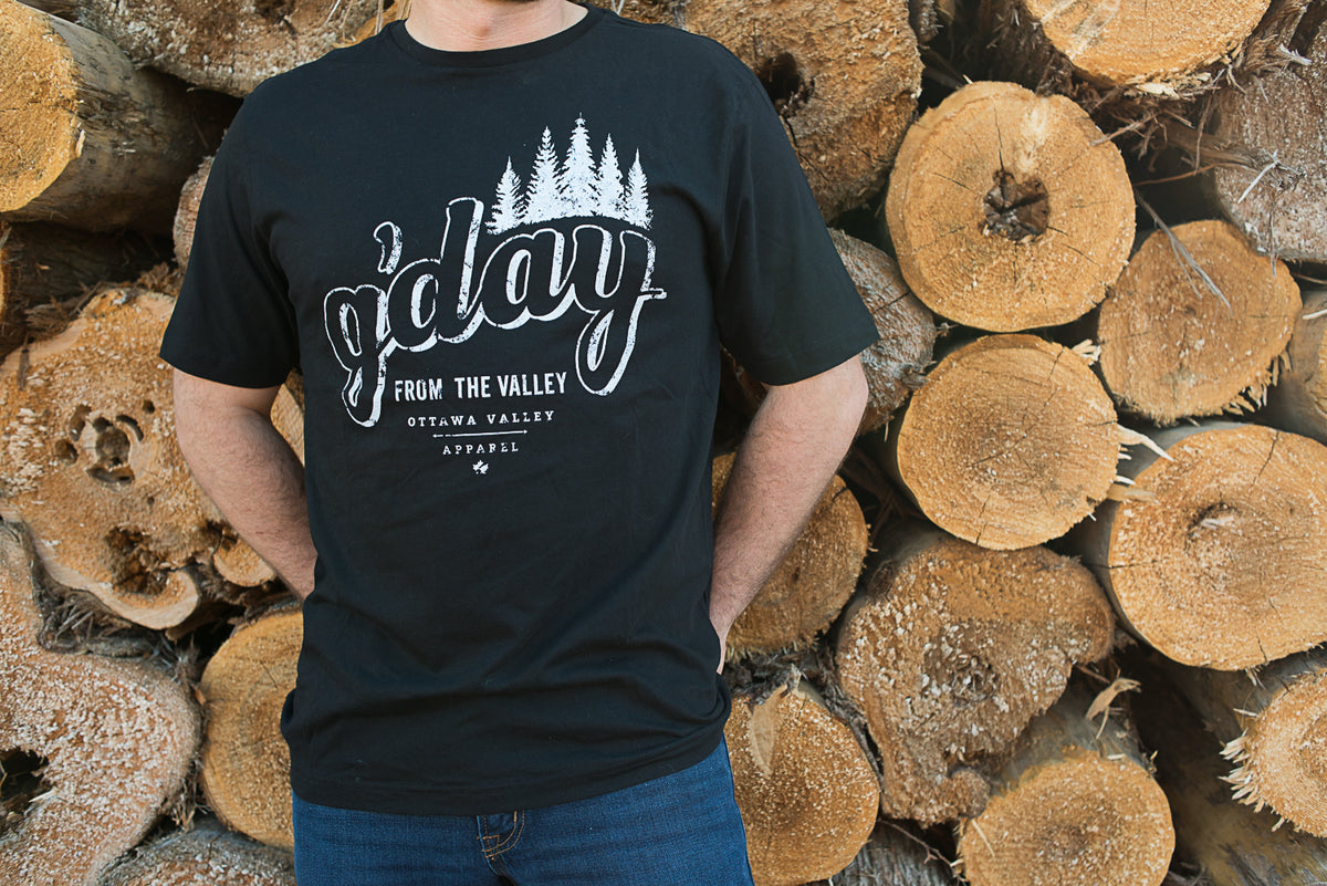 G’Day From The Valley Tee - Black