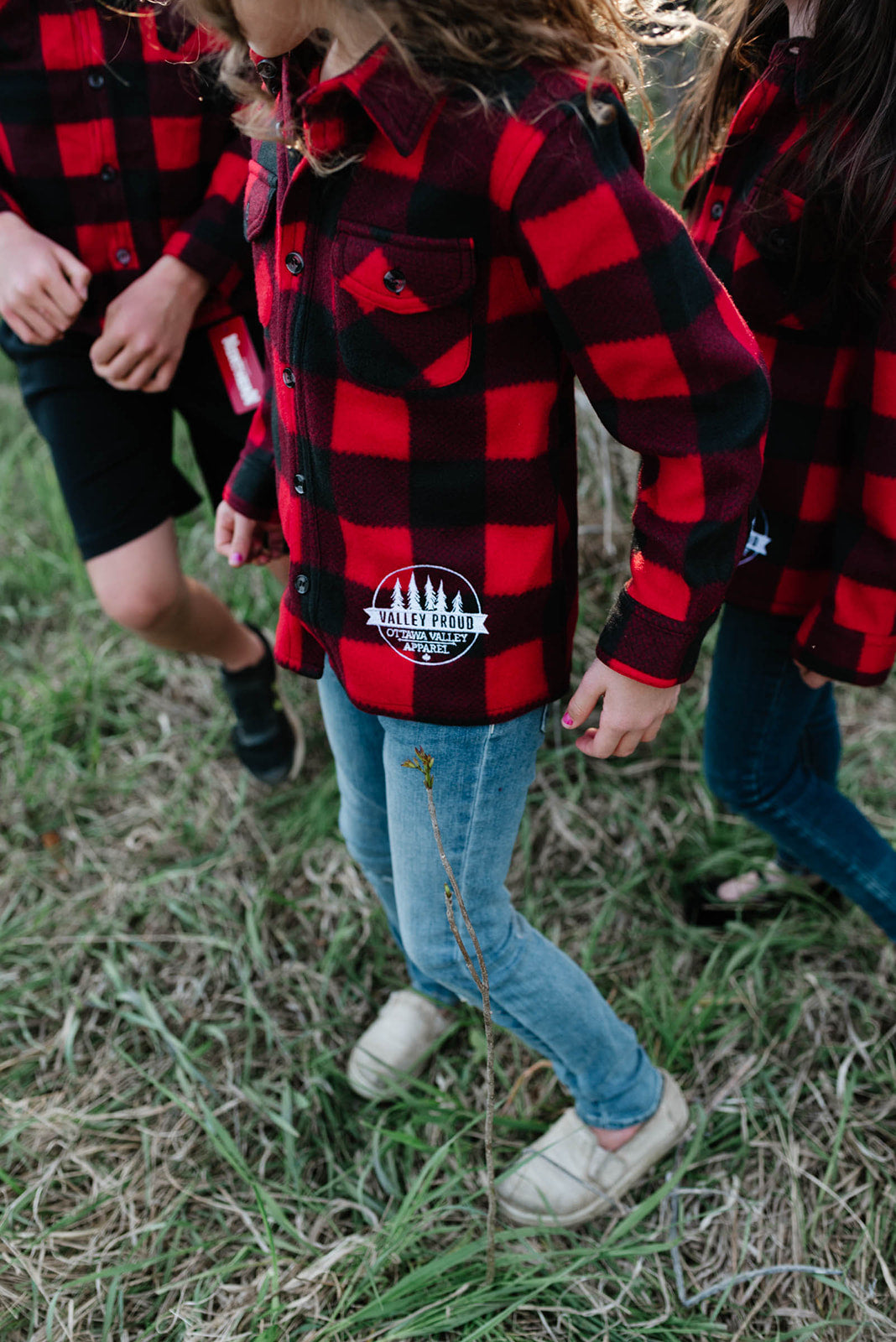 Children&#39;s Valley Proud Lumber Jacket - Black &amp; Red