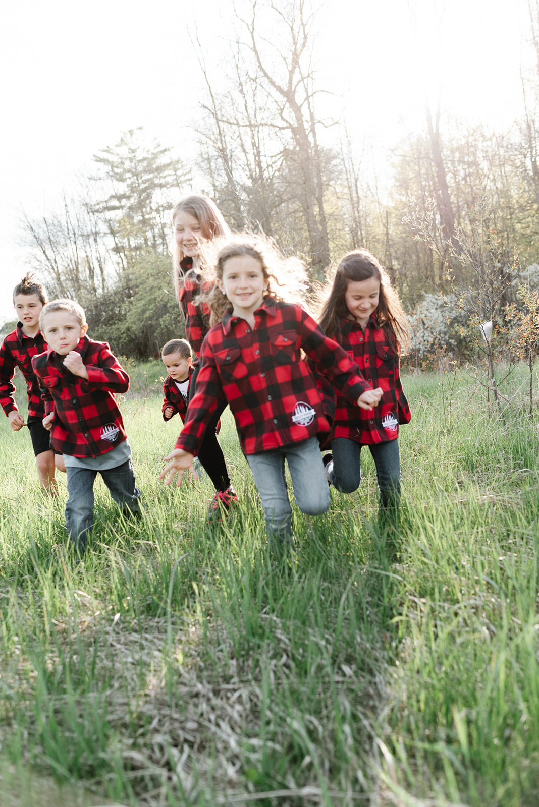 Children&#39;s Valley Proud Lumber Jacket - Black &amp; Red