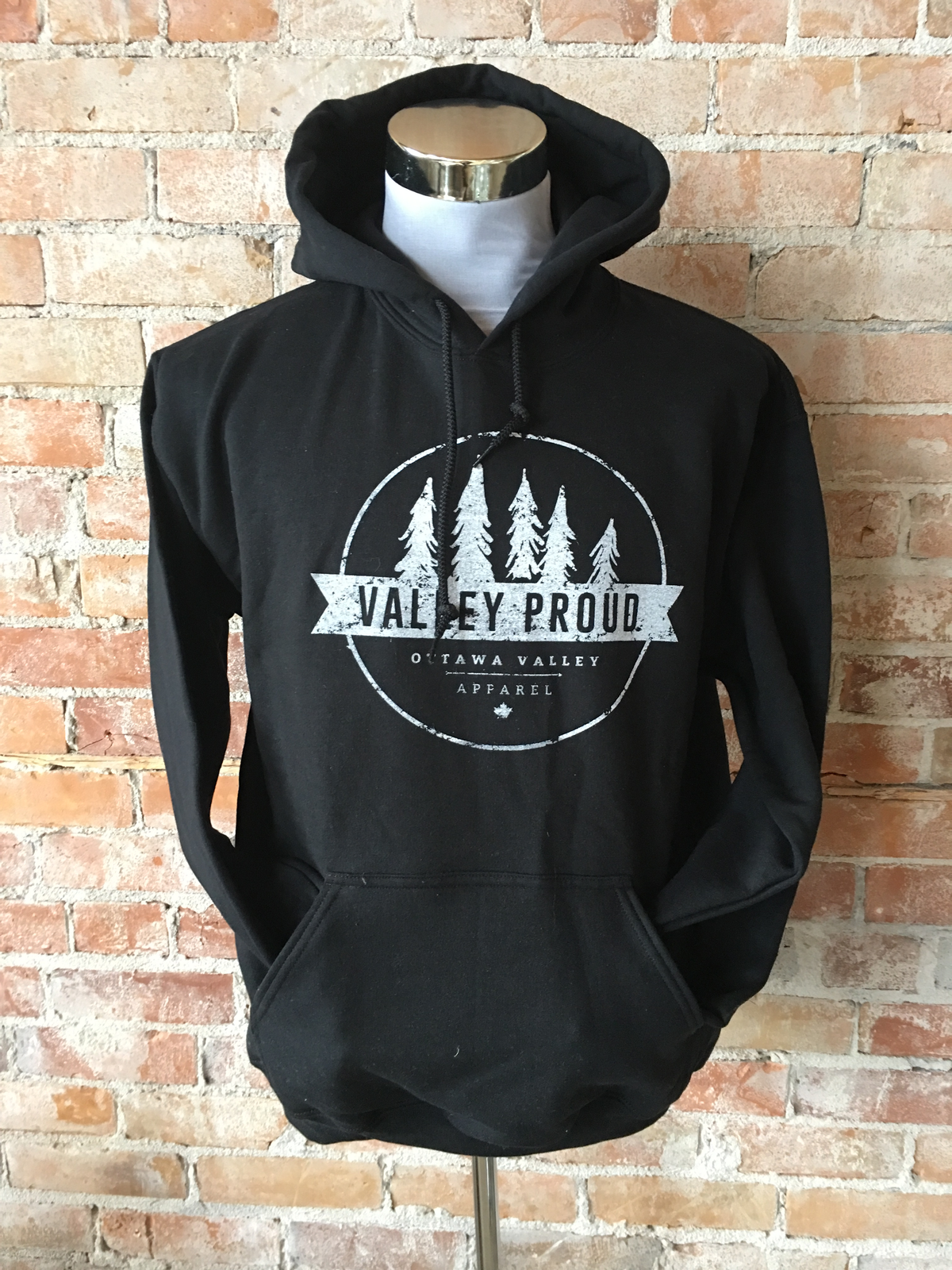 Valley Proud Hoodie - Black